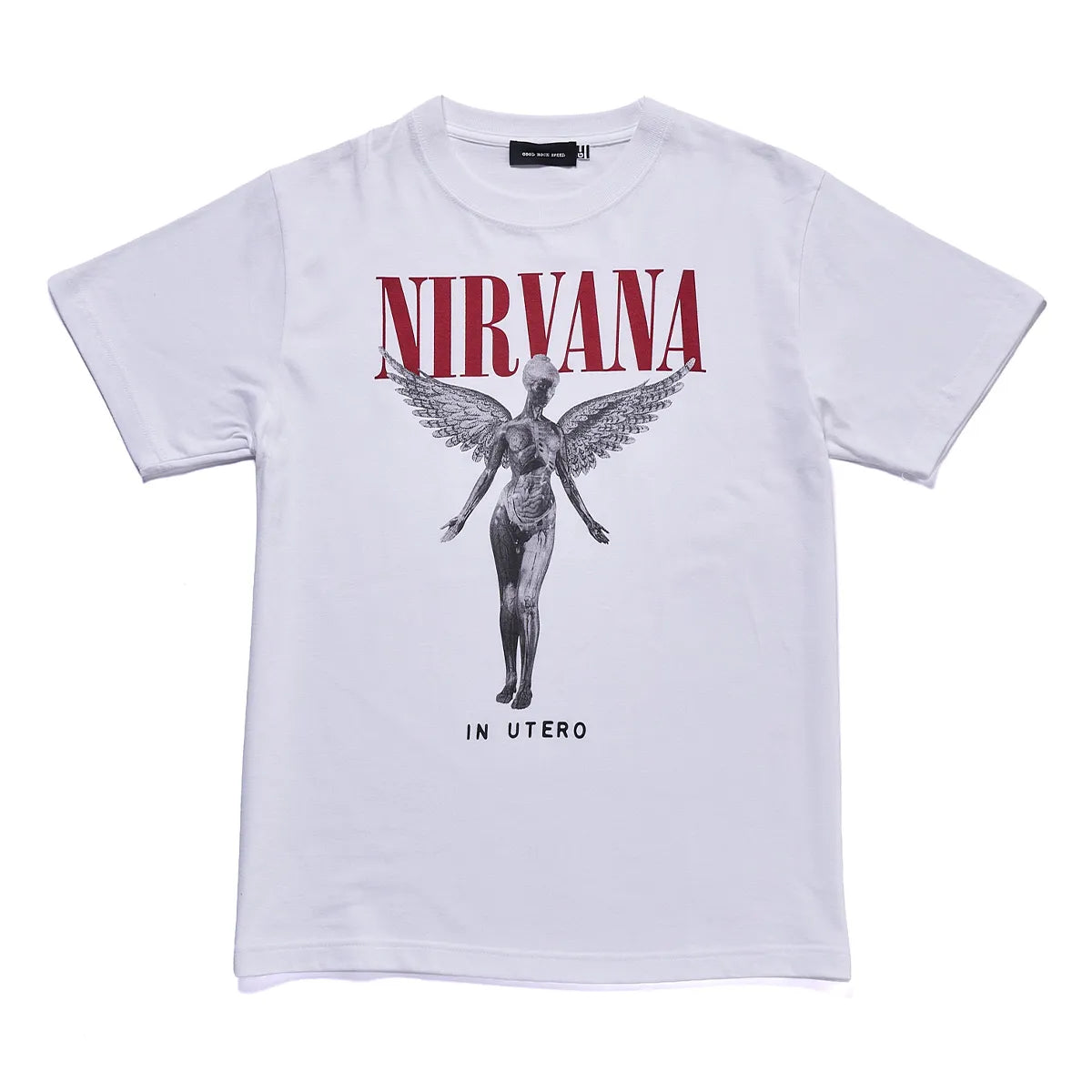 ニルヴァーナ(NIRVANA) IN UTERO Angel Graphic Tシャツ(グッドロックスピード/GOOD ROCK SPEED)