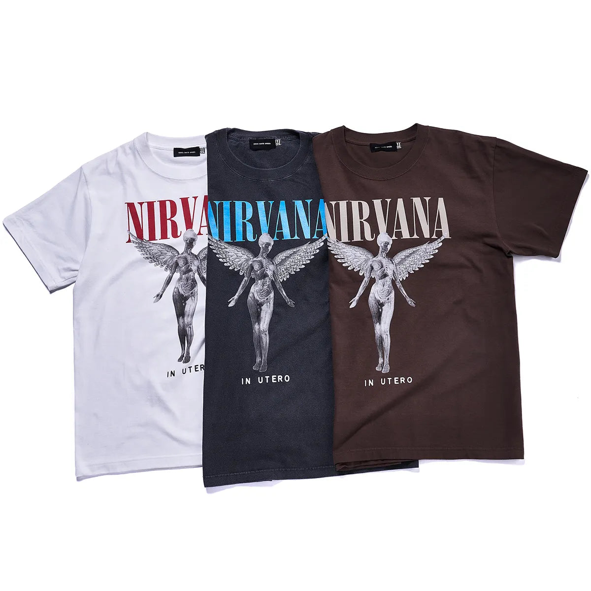 ニルヴァーナ(NIRVANA) IN UTERO Angel Graphic Tシャツ(グッドロックスピード/GOOD ROCK SPEED)