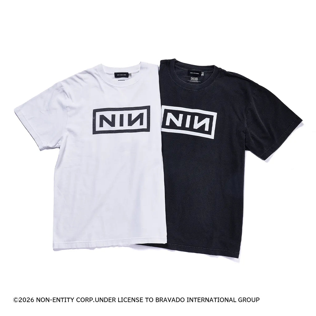 ヴィンテージ NINE INCH NAILS ナインインチネイルズ Tシャツ ナイン・インチ・ネイルズ(Nine Inch Nails) LOGO Tシャツ(グッド