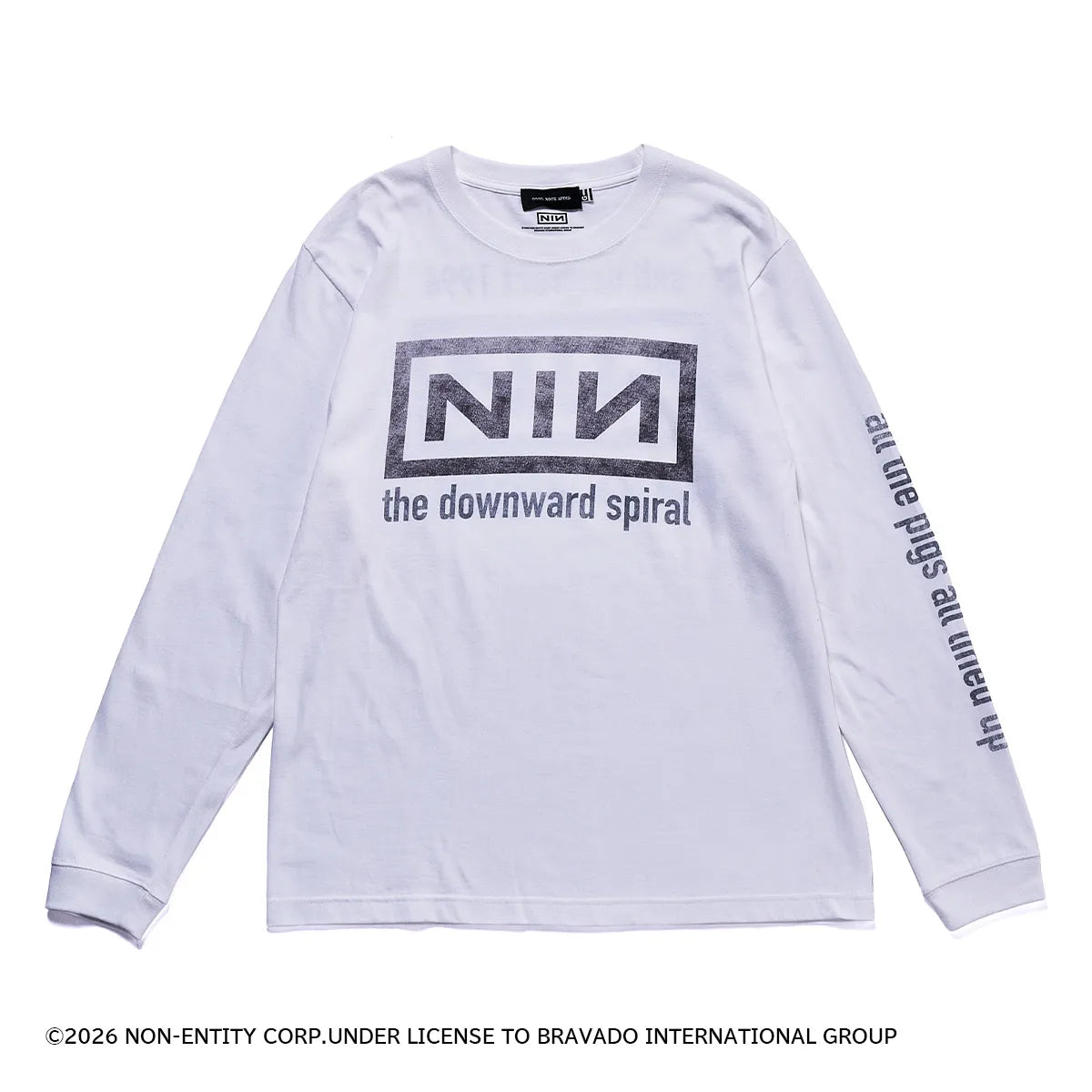 ナイン・インチ・ネイルズ(Nine Inch Nails) The Downward Spiral Long Sleeve Tシャツ(グッドロックスピード/GOOD ROCK SPEED)