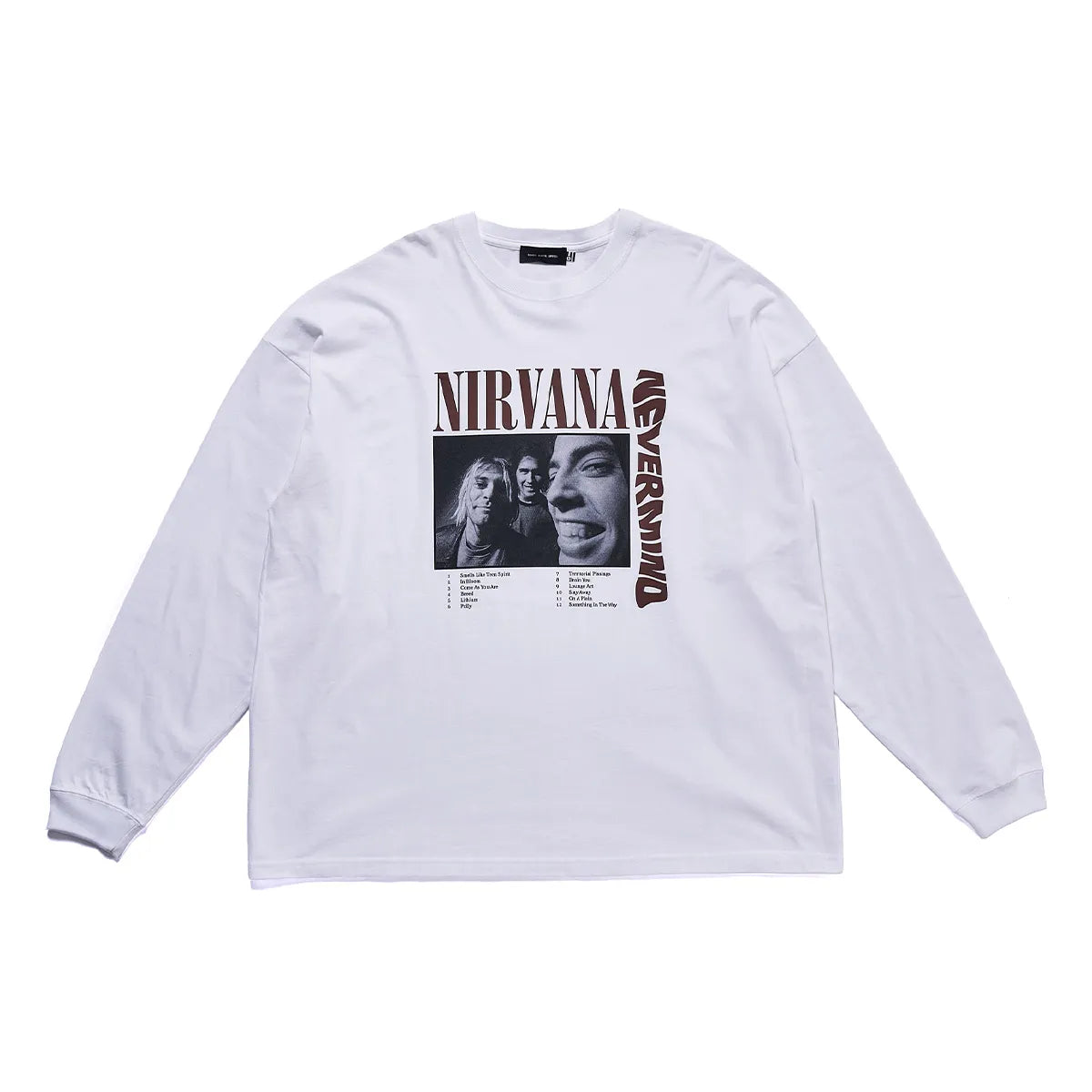ニルヴァーナ(NIRVANA) Nevermind Photo ロングスリーブ Tシャツ(グッドロックスピード/GOOD ROCK SPEED)