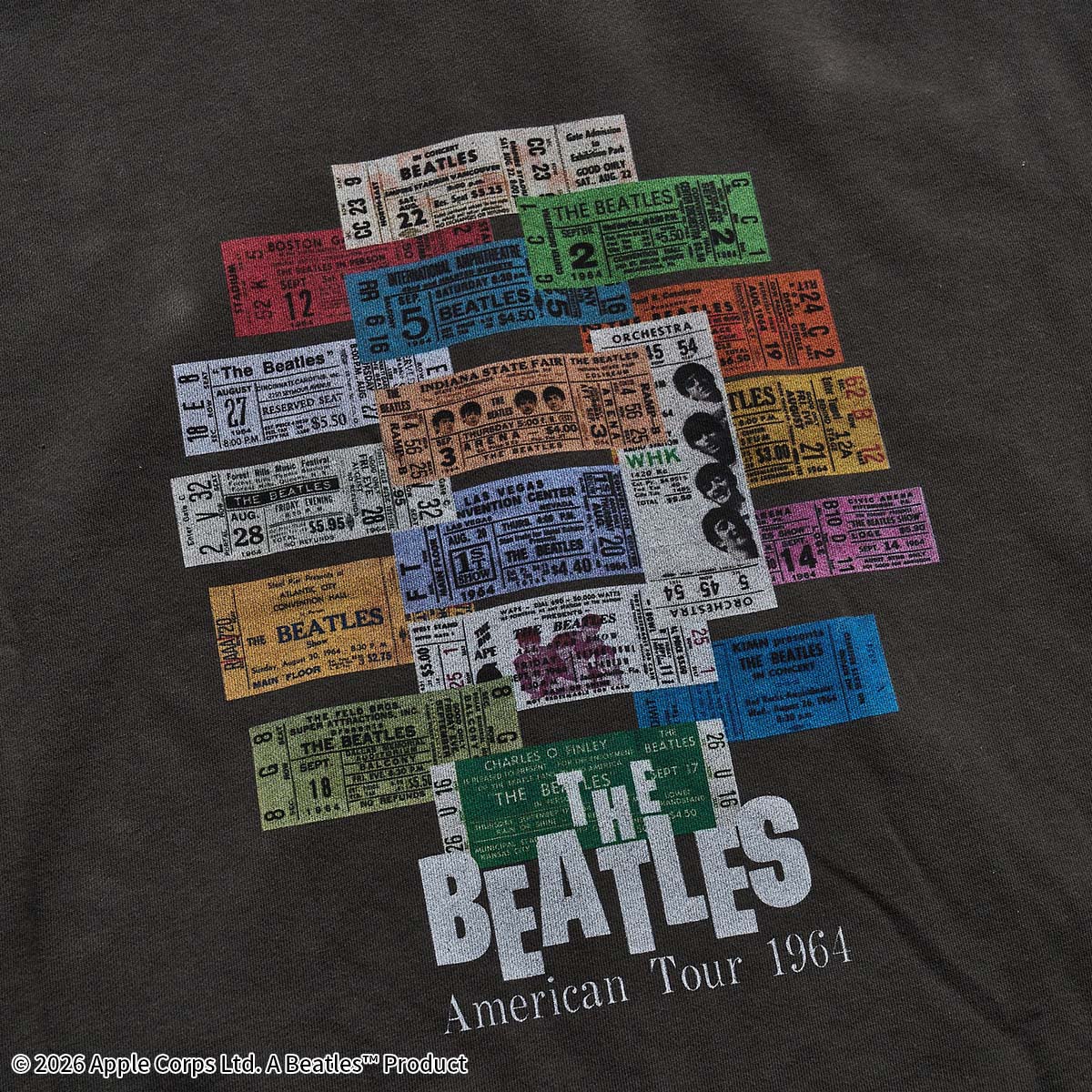 ザ・ビートルズ TICKET フルジップアップパーカー
