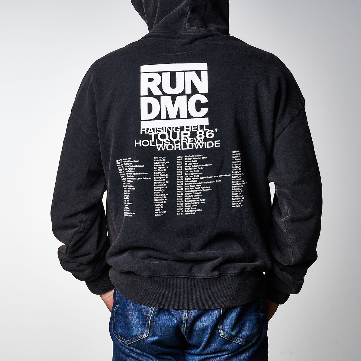 RUN-DMC ツアー パーカー(U/MUSIC)