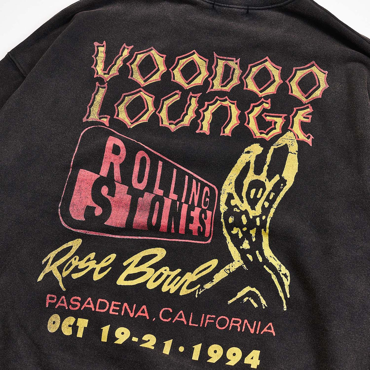 ザ・ローリング・ストーンズ Voodoo Live California クルーネックスウェット(U/MUSIC)