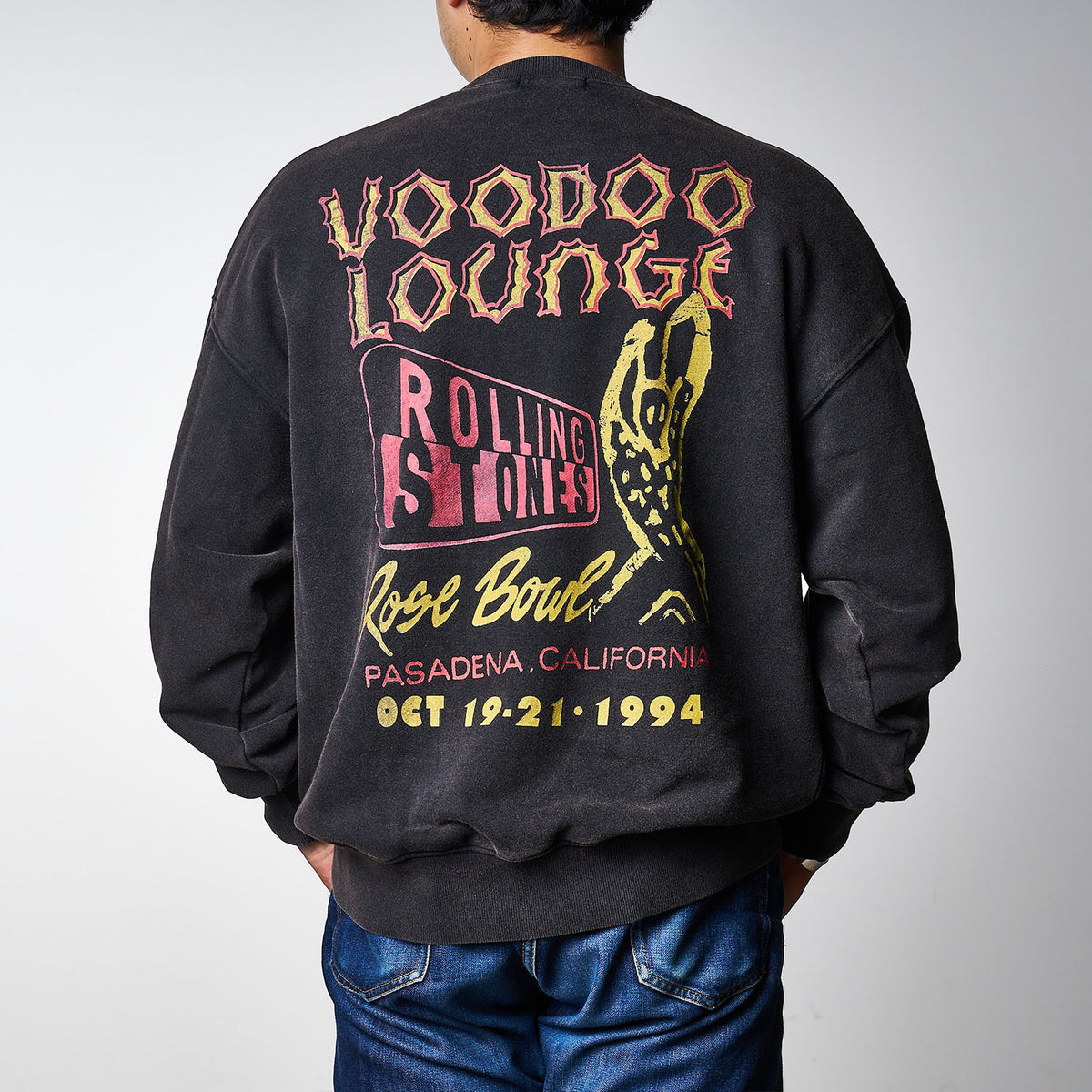 ザ・ローリング・ストーンズ Voodoo Live California クルーネックスウェット(U/MUSIC)