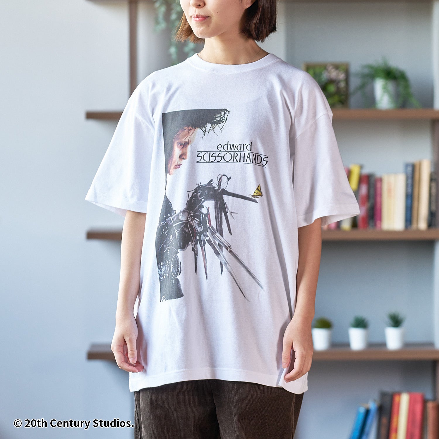 映画『シザーハンズ』グラフィックTシャツ/エドワード | WOWOW百貨店