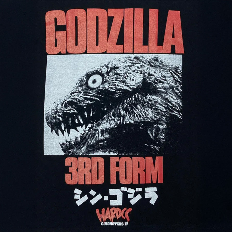 シン・ゴジラ 第3形態 京浜運河ブラック Tシャツ