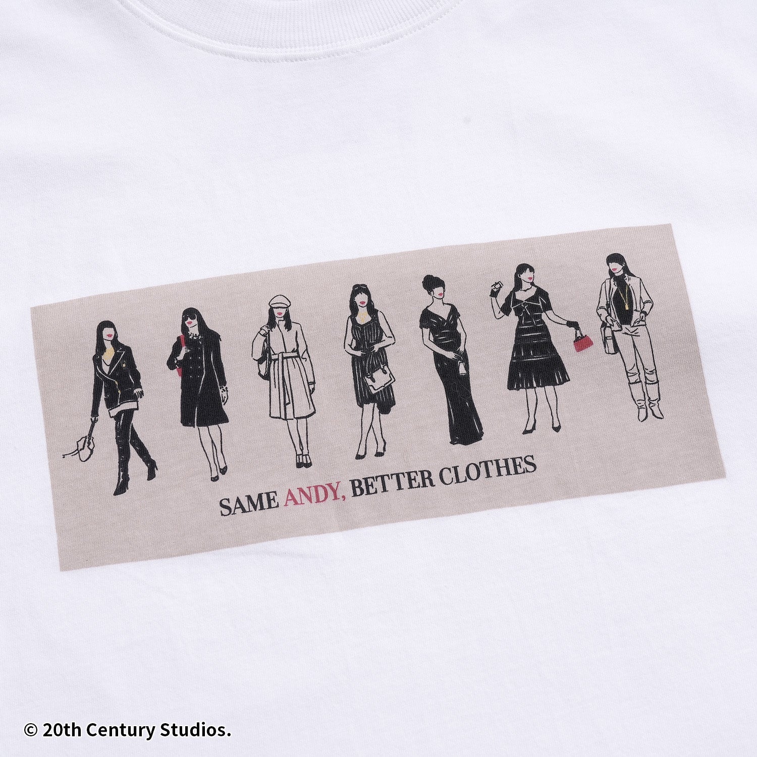 「プラダを着た悪魔」/ Tシャツ 頑張るアンディ