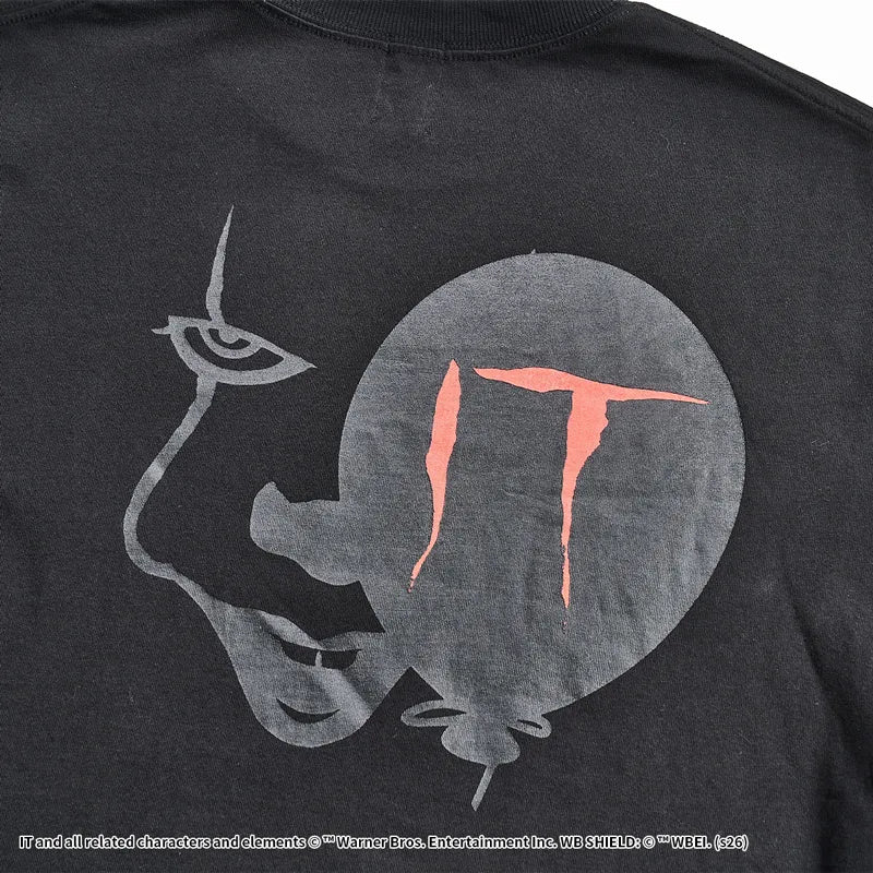 「It」 ペニーワイズ デザイン Tシャツ
