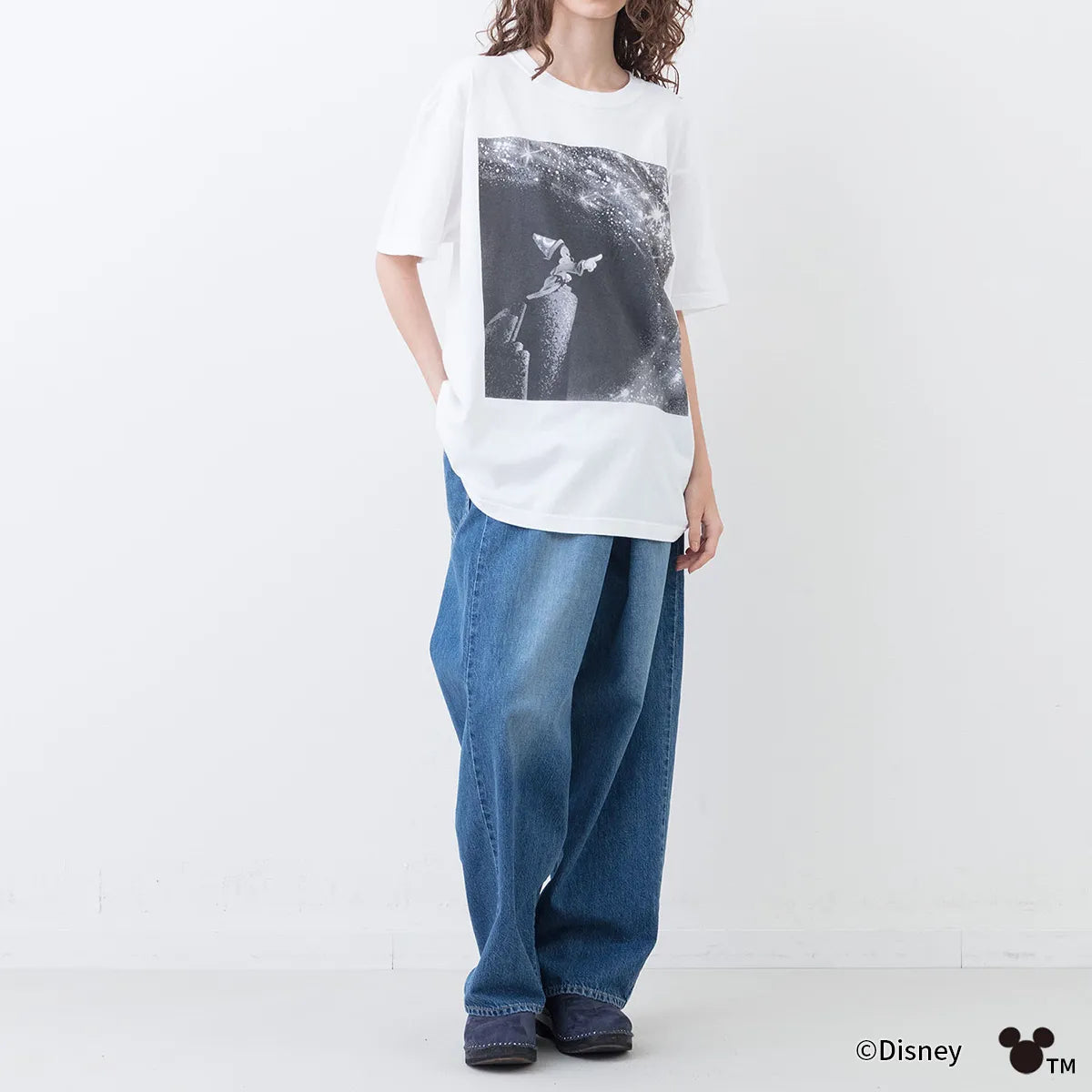 「ファンタジア」 Tシャツ 魔法にかかれ(ディズニー)