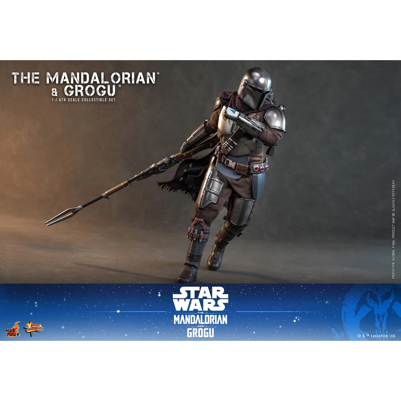 「スター・ウォーズ」 マンダロリアン&グローグー 1/6スケールフィギュア (マンダロリアン・アンド・グローグー ムービー・マスターピース)