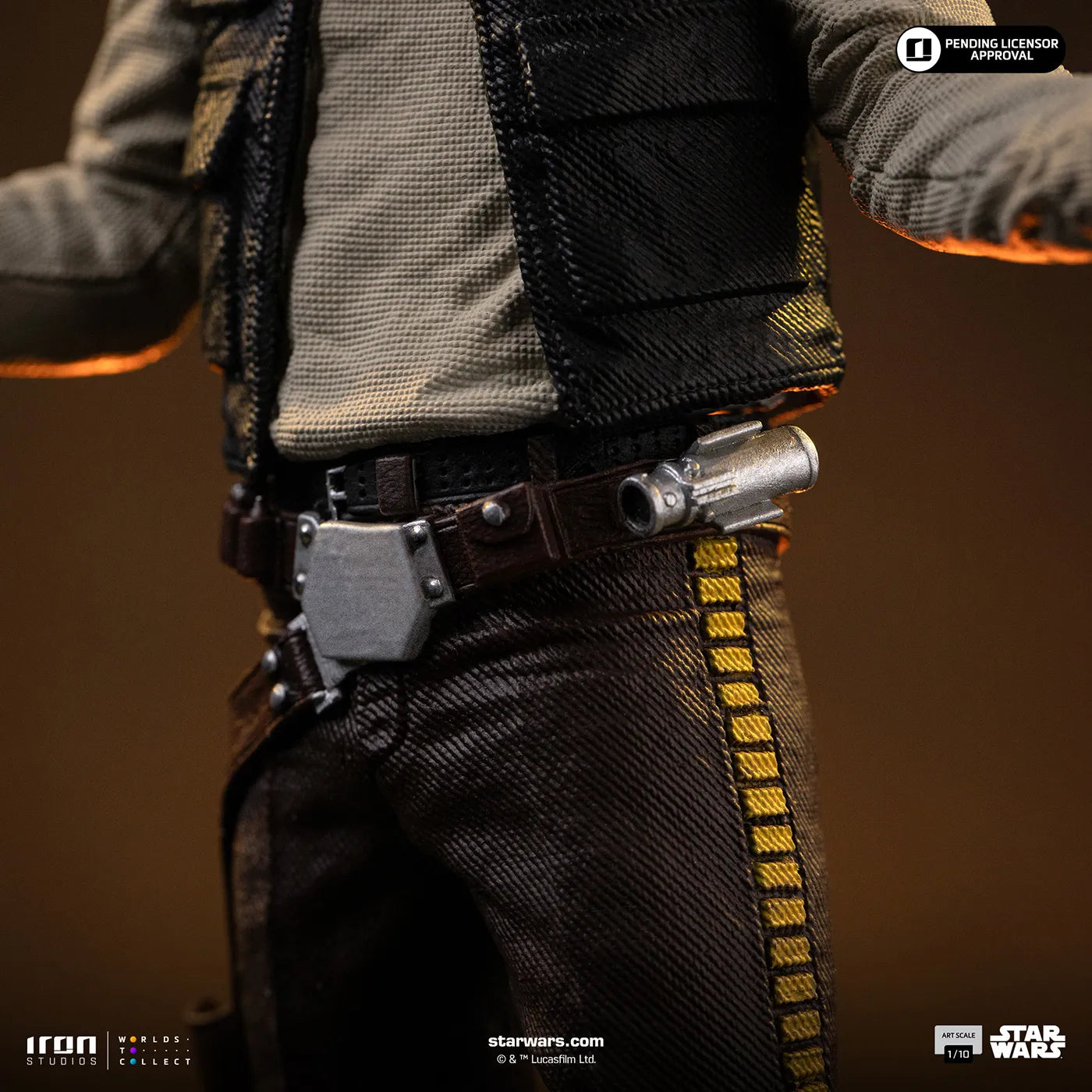 「スター・ウォーズ」 ハン・ソロ 1/10スケールフィギュア (エピソード6/ジェダイの帰還 アイアン・スタジオ スタチュー)