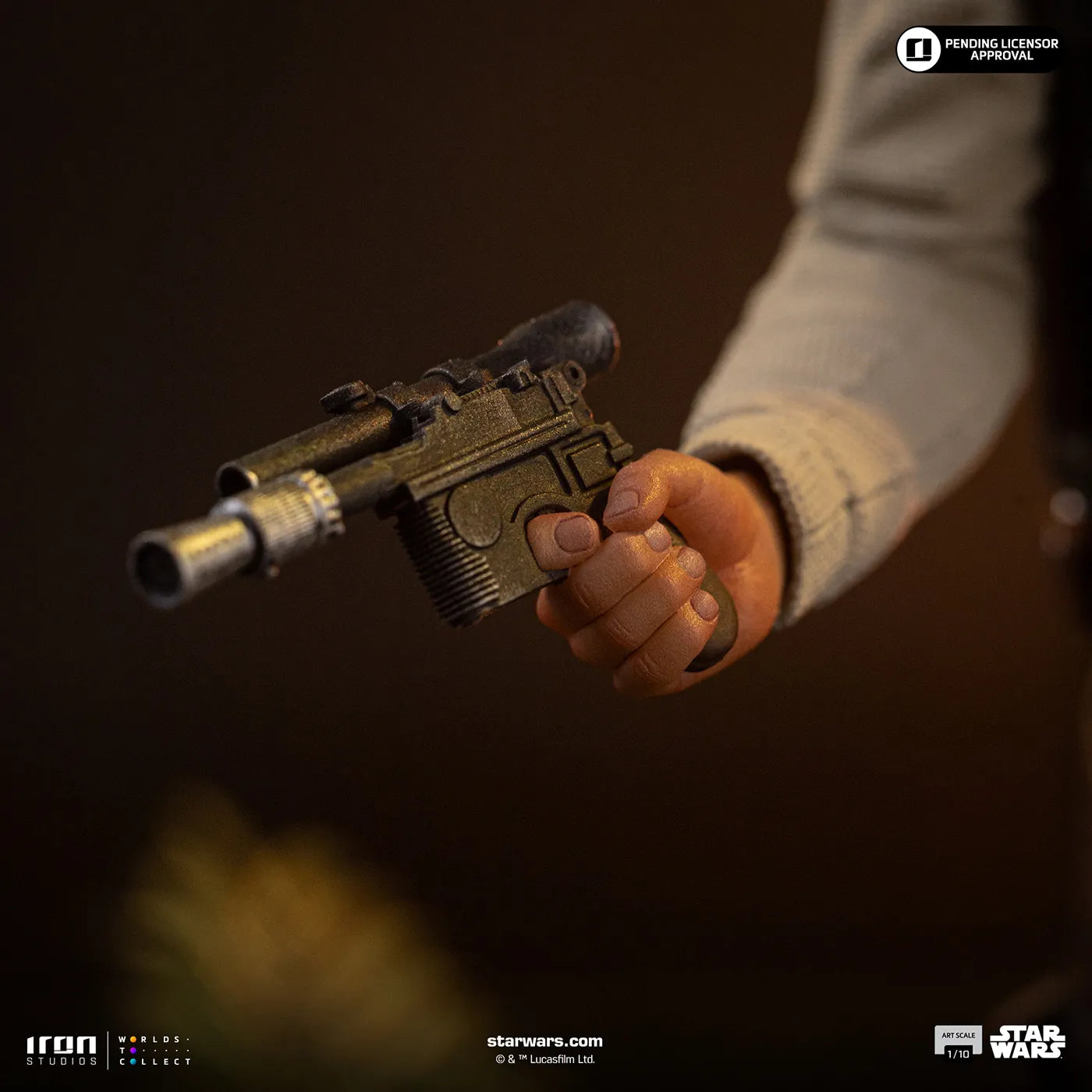 「スター・ウォーズ」 ハン・ソロ 1/10スケールフィギュア (エピソード6/ジェダイの帰還 アイアン・スタジオ スタチュー)