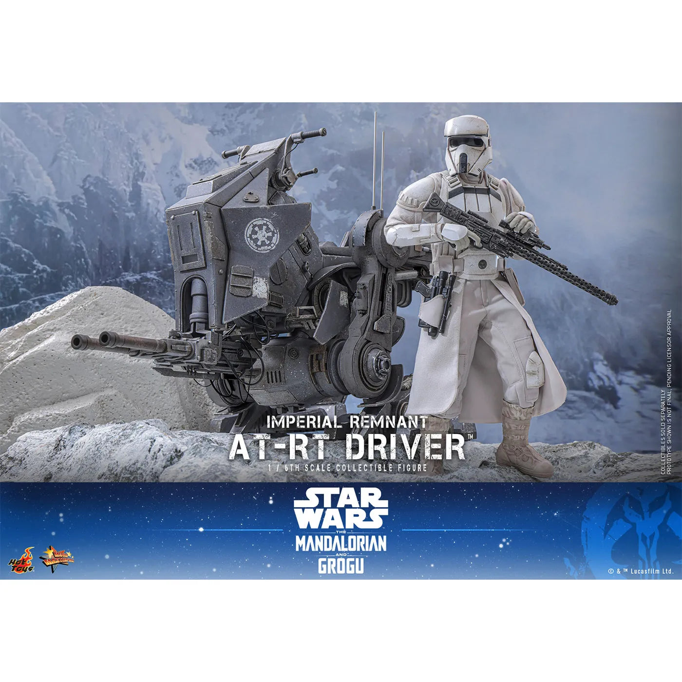 「スター・ウォーズ/マンダロリアン・アンド・グローグー」1/6スケールフィギュア インペリアル・レムナント AT-RTドライバー(ムービー・マスターピース)