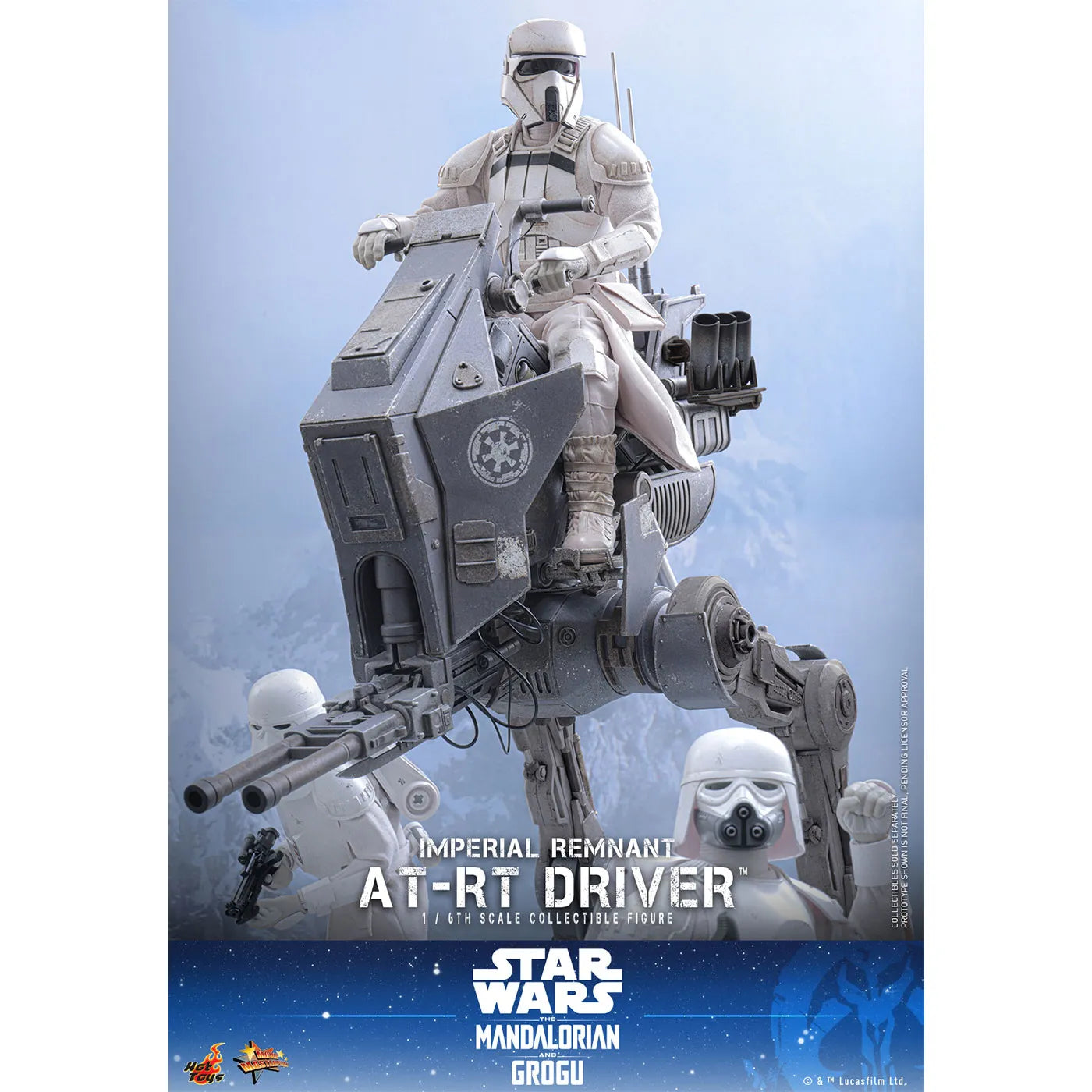 「スター・ウォーズ/マンダロリアン・アンド・グローグー」1/6スケールフィギュア インペリアル・レムナント AT-RTドライバー(ムービー・マスターピース)