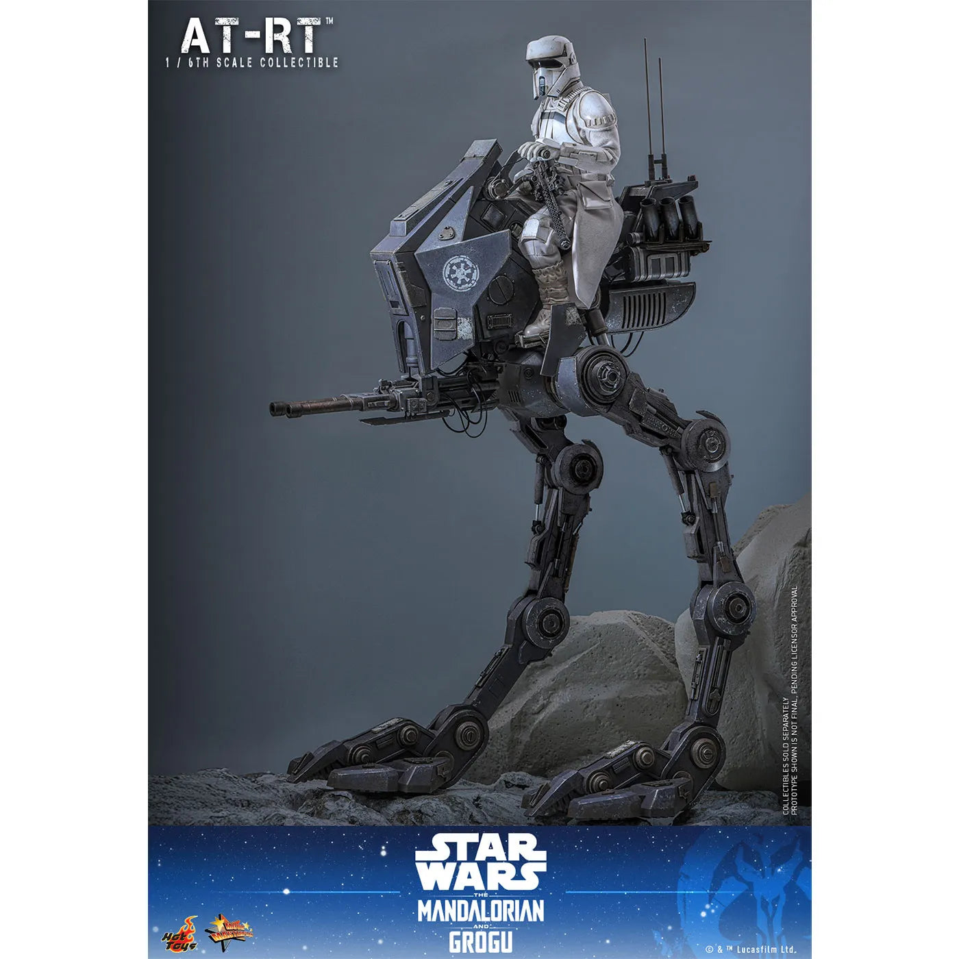 「スター・ウォーズ/マンダロリアン・アンド・グローグー」1/6スケールビークル AT-RT(ムービー・マスターピース)