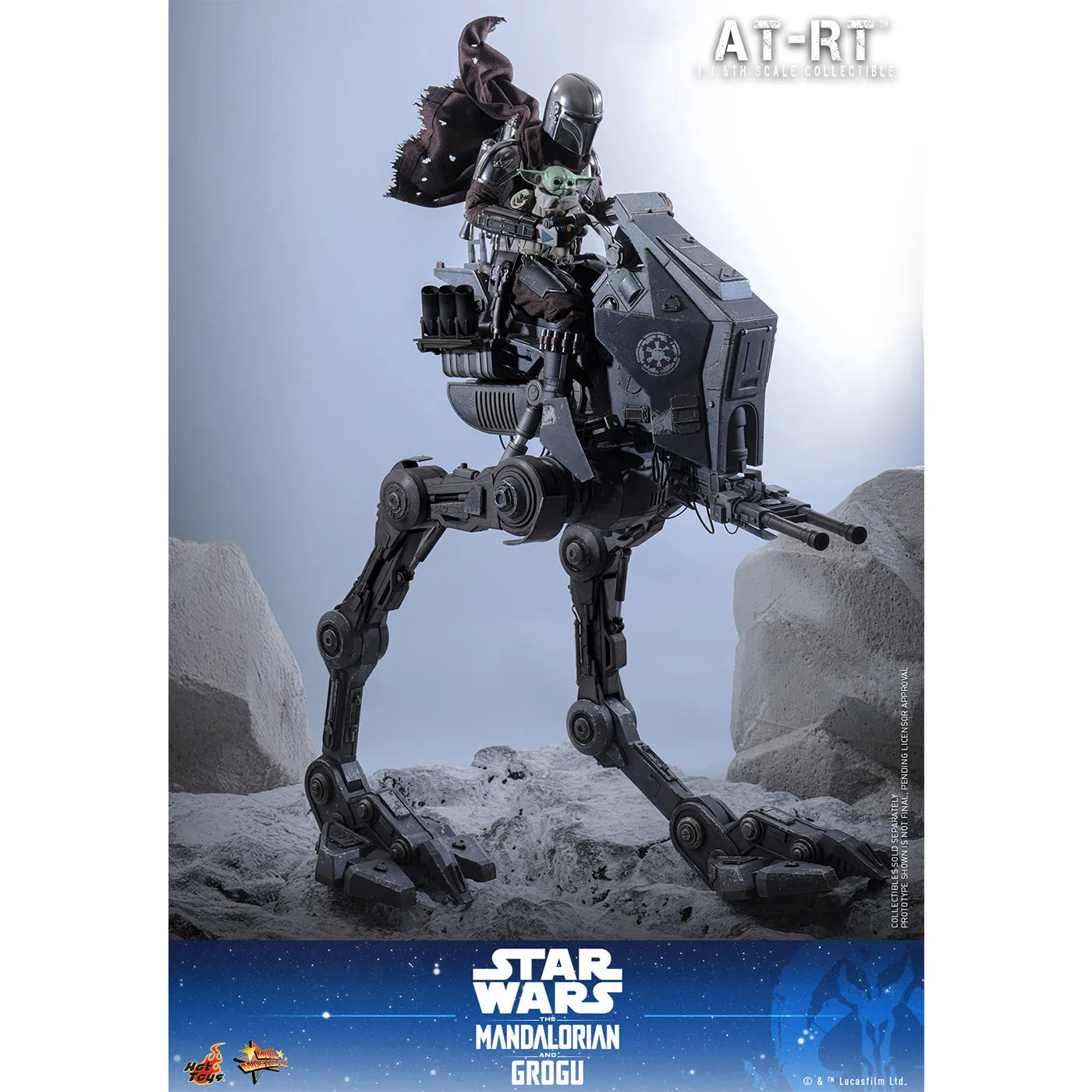 「スター・ウォーズ/マンダロリアン・アンド・グローグー」1/6スケールビークル AT-RT(ムービー・マスターピース)