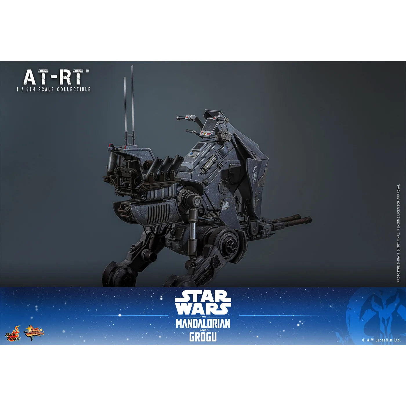 「スター・ウォーズ/マンダロリアン・アンド・グローグー」1/6スケールビークル AT-RT(ムービー・マスターピース)