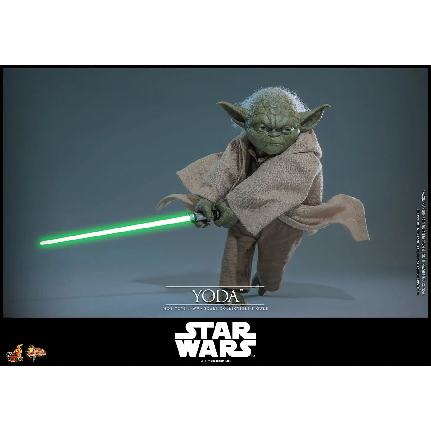 「スター・ウォーズ」1/6スケールフィギュア ヨーダ(ムービーマスターピース スター・ウォーズ エピソード3/シスの復讐)
