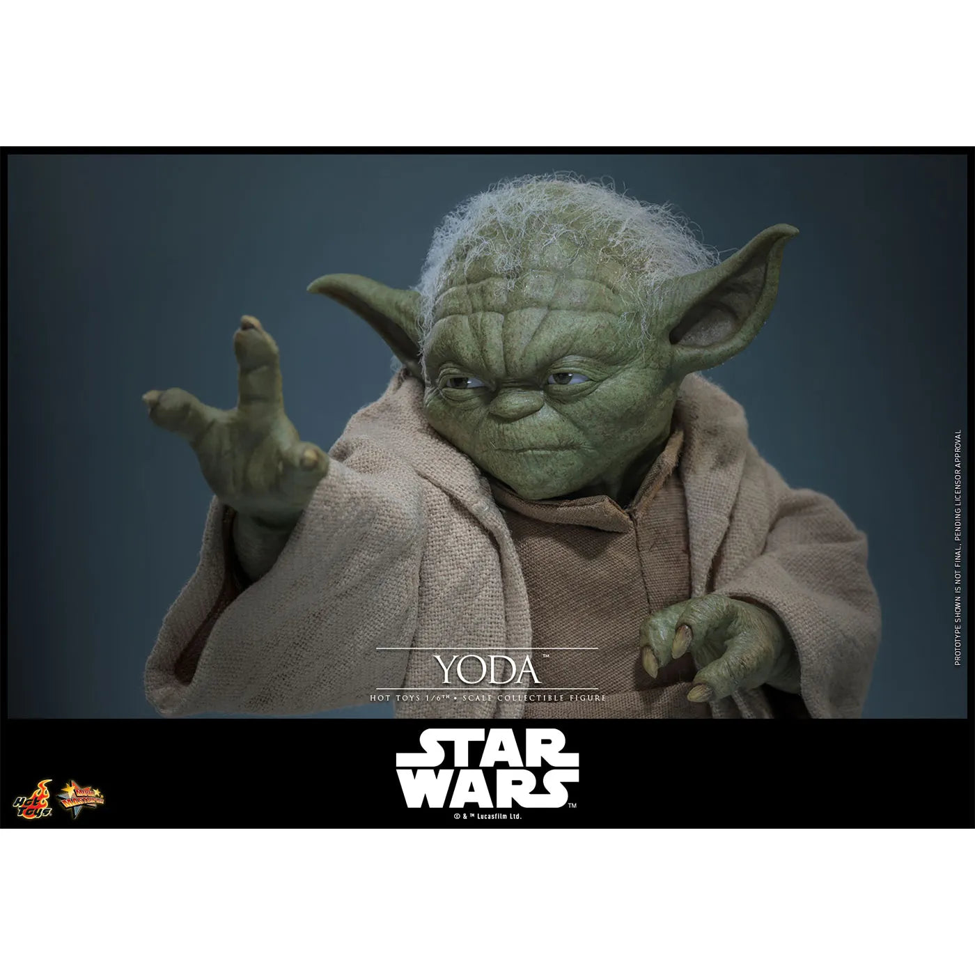 「スター・ウォーズ」1/6スケールフィギュア ヨーダ(ムービーマスターピース スター・ウォーズ エピソード3/シスの復讐)