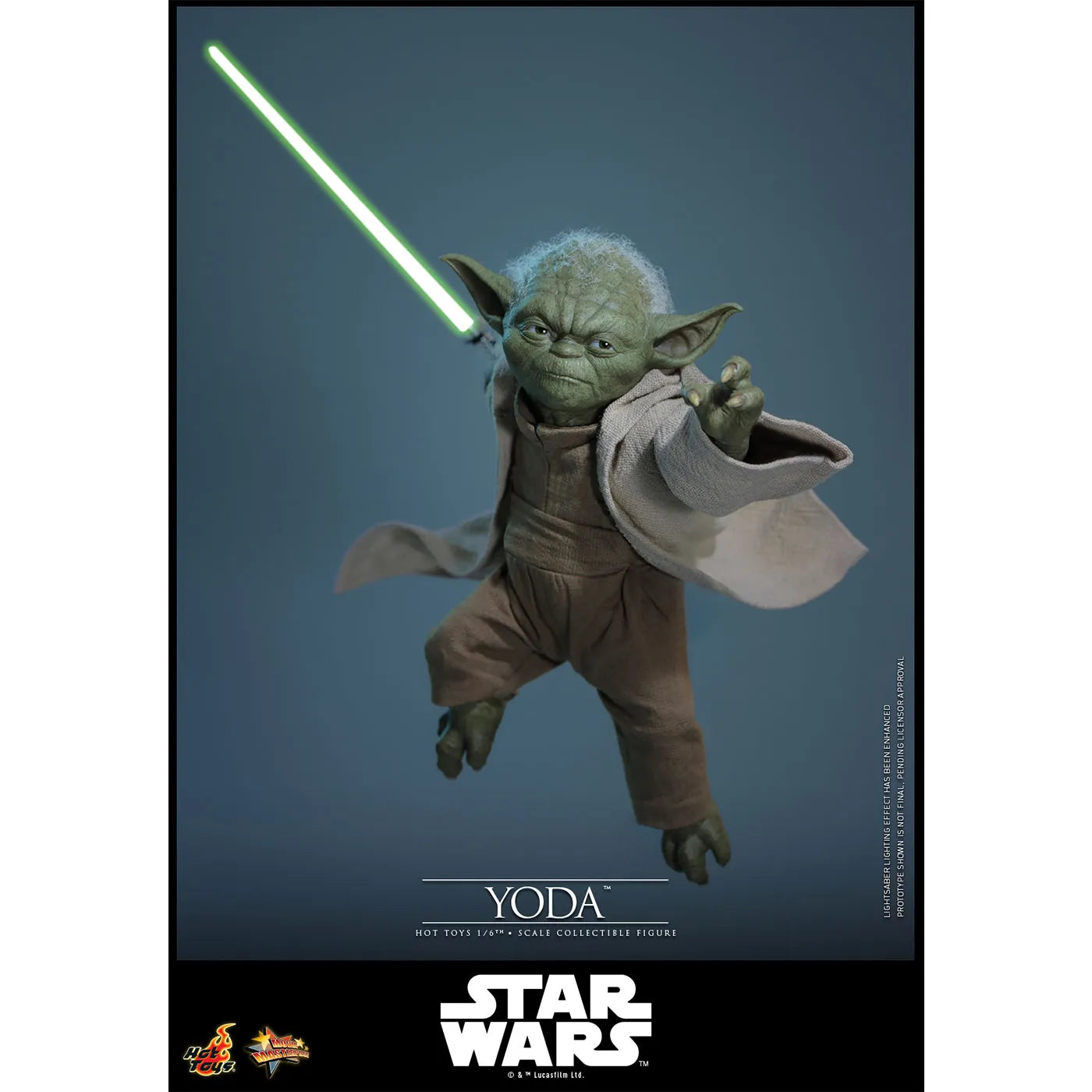 「スター・ウォーズ」1/6スケールフィギュア ヨーダ(ムービーマスターピース スター・ウォーズ エピソード3/シスの復讐)