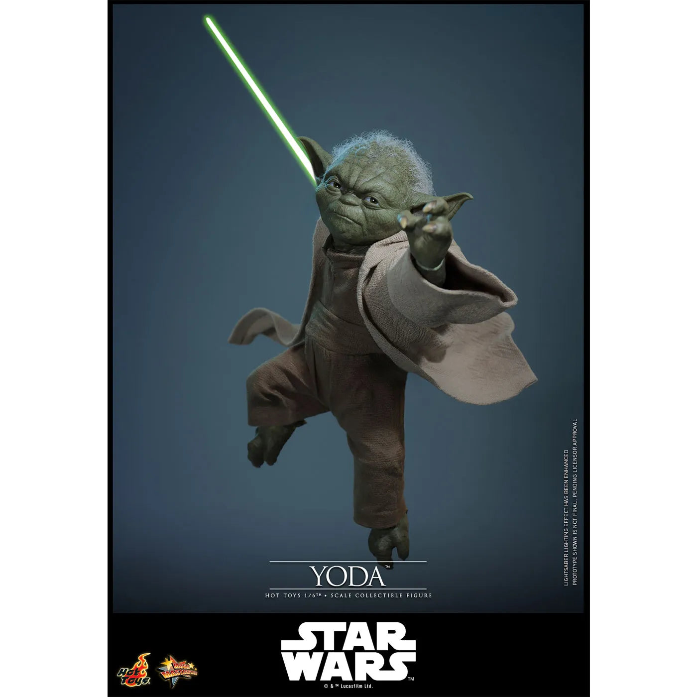 「スター・ウォーズ」1/6スケールフィギュア ヨーダ(ムービーマスターピース スター・ウォーズ エピソード3/シスの復讐)