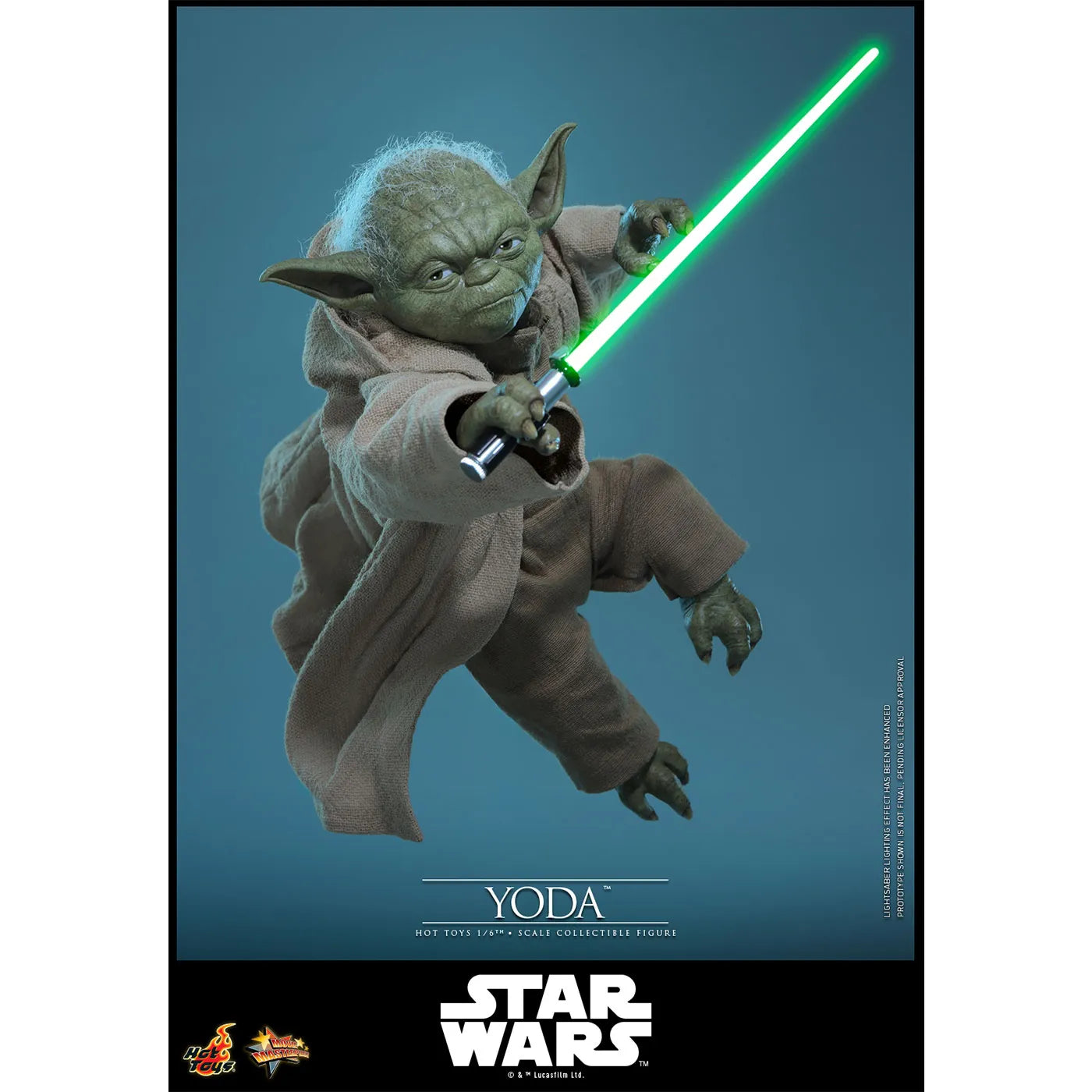 「スター・ウォーズ」1/6スケールフィギュア ヨーダ(ムービーマスターピース スター・ウォーズ エピソード3/シスの復讐)