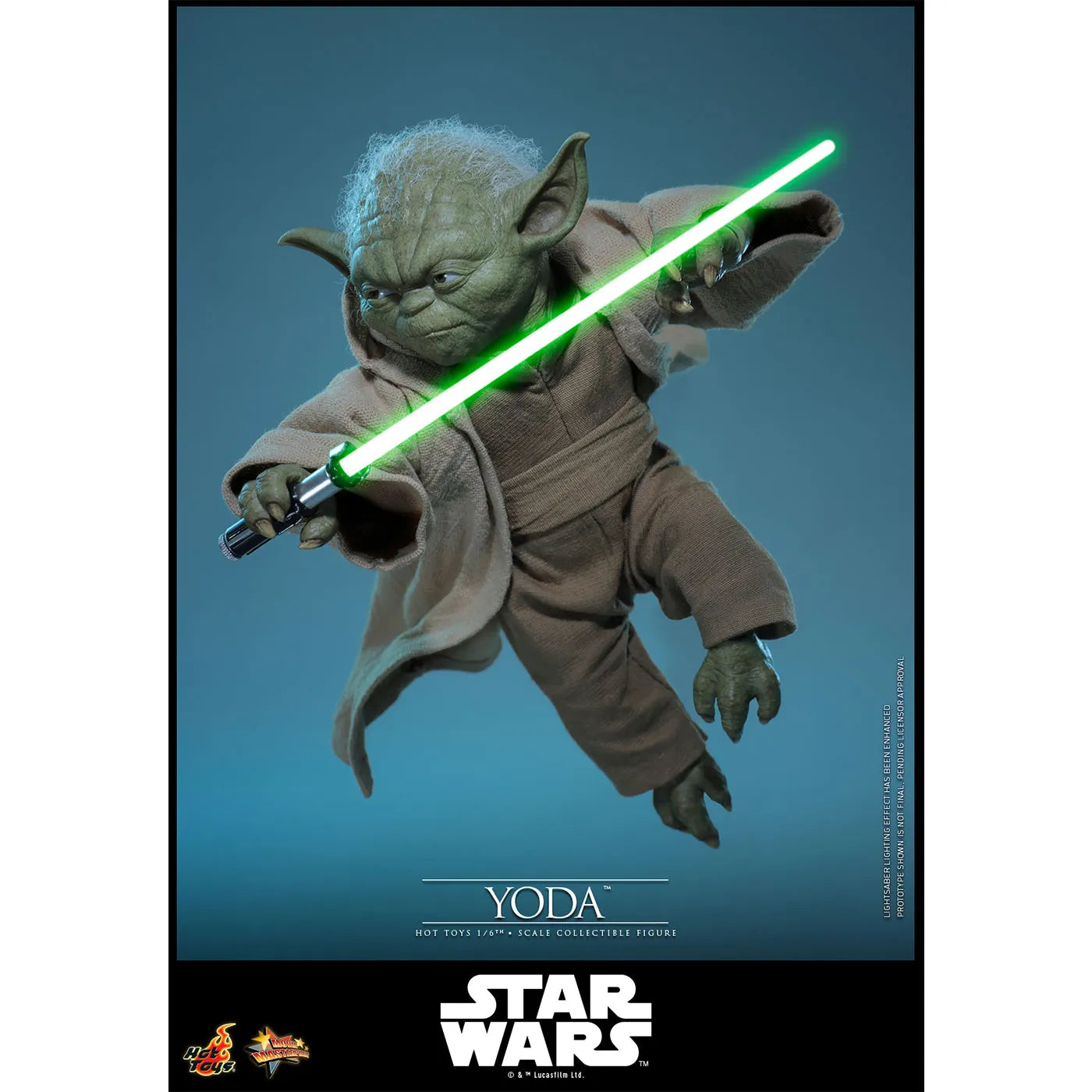 「スター・ウォーズ」1/6スケールフィギュア ヨーダ(ムービーマスターピース スター・ウォーズ エピソード3/シスの復讐)