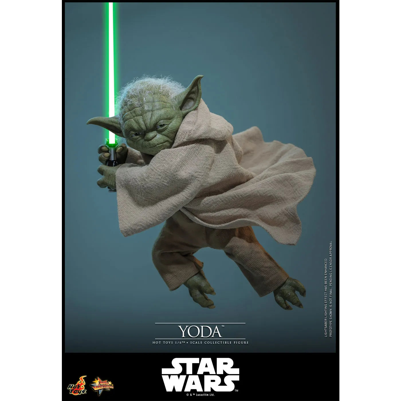 「スター・ウォーズ」1/6スケールフィギュア ヨーダ(ムービーマスターピース スター・ウォーズ エピソード3/シスの復讐)