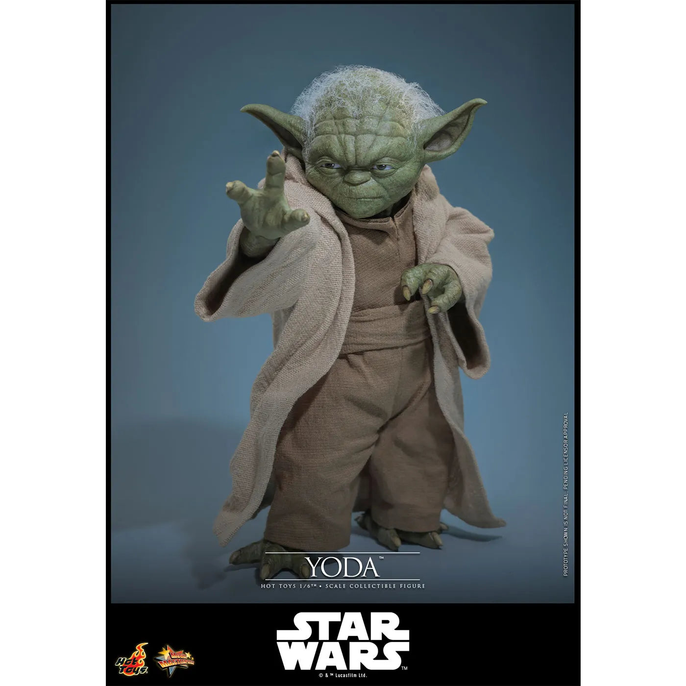 「スター・ウォーズ」1/6スケールフィギュア ヨーダ(ムービーマスターピース スター・ウォーズ エピソード3/シスの復讐)