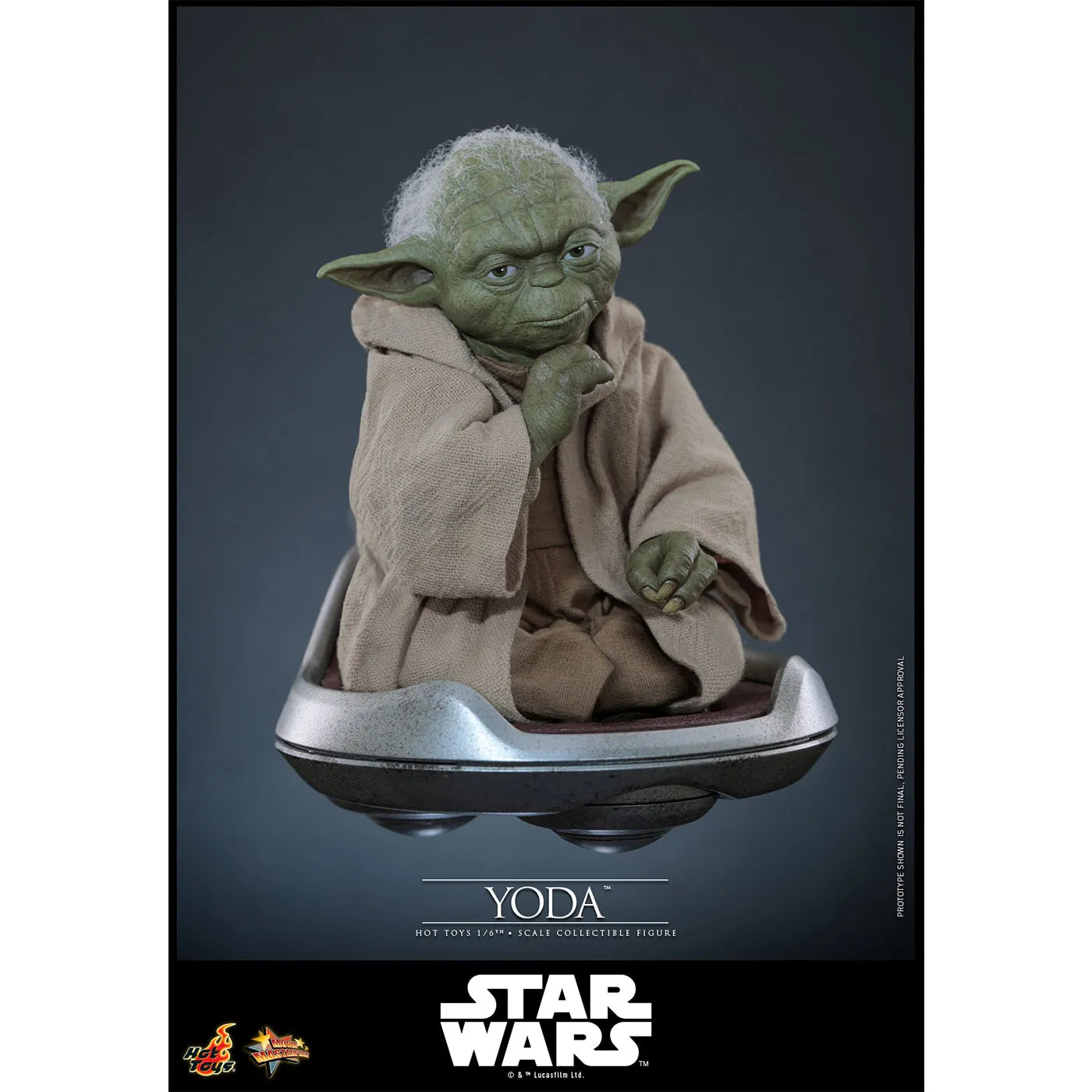 「スター・ウォーズ」1/6スケールフィギュア ヨーダ(ムービーマスターピース スター・ウォーズ エピソード3/シスの復讐)
