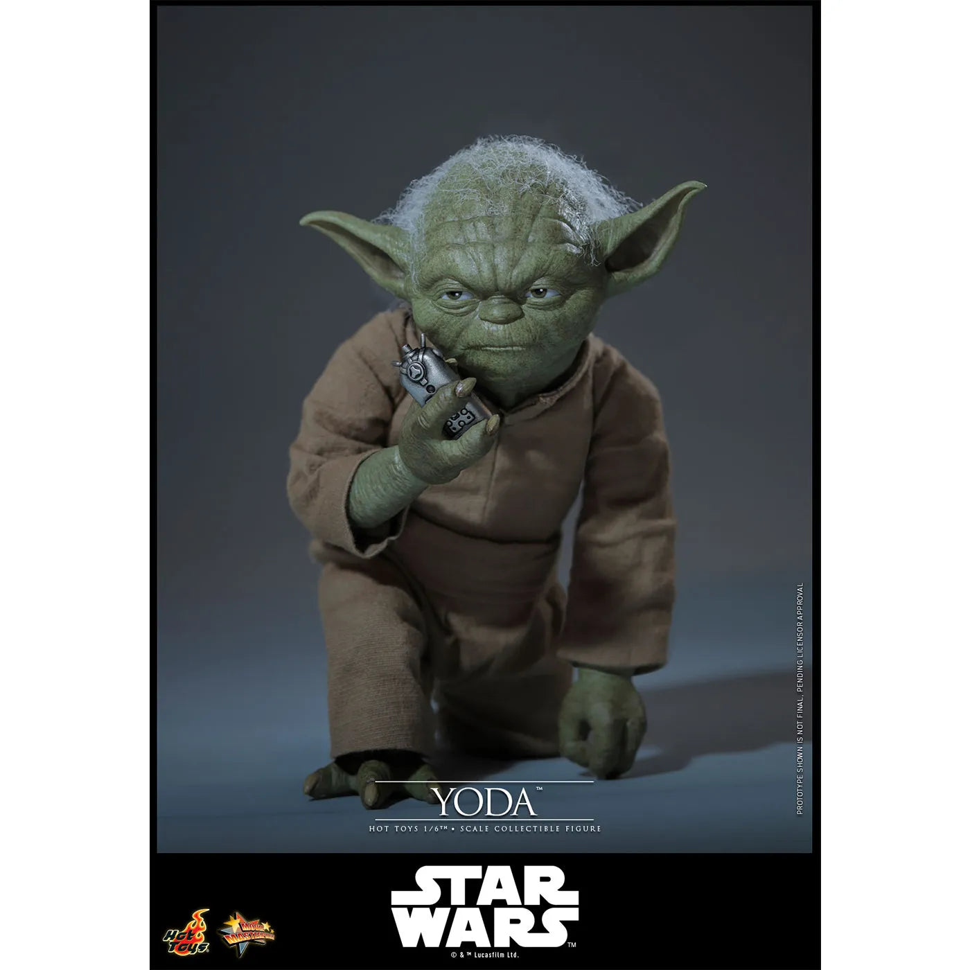 「スター・ウォーズ」1/6スケールフィギュア ヨーダ(ムービーマスターピース スター・ウォーズ エピソード3/シスの復讐)