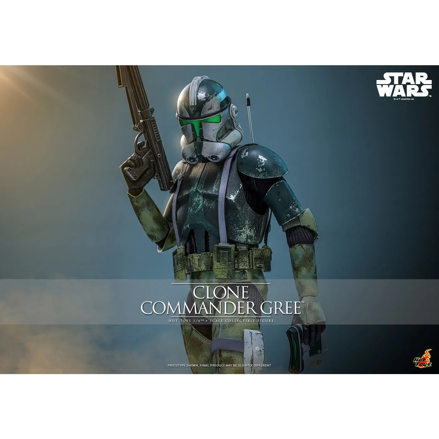 「スター・ウォーズ」1/6スケールフィギュア コマンダー・グリー(ムービーマスターピース スター・ウォーズ エピソード3/シスの復讐)