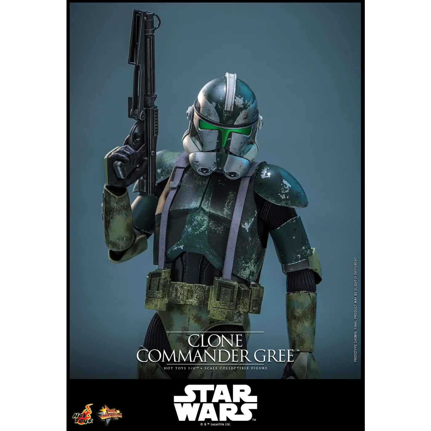 「スター・ウォーズ」1/6スケールフィギュア コマンダー・グリー(ムービーマスターピース スター・ウォーズ エピソード3/シスの復讐)