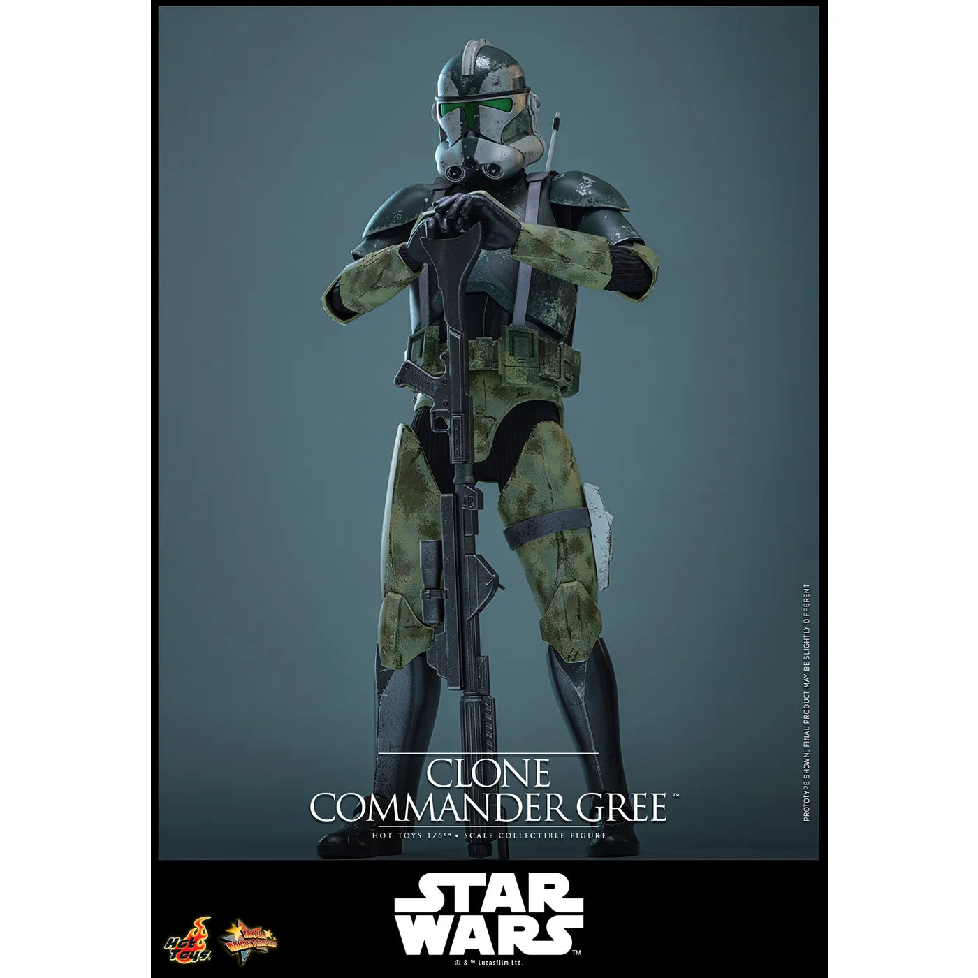 「スター・ウォーズ」1/6スケールフィギュア コマンダー・グリー(ムービーマスターピース スター・ウォーズ エピソード3/シスの復讐)