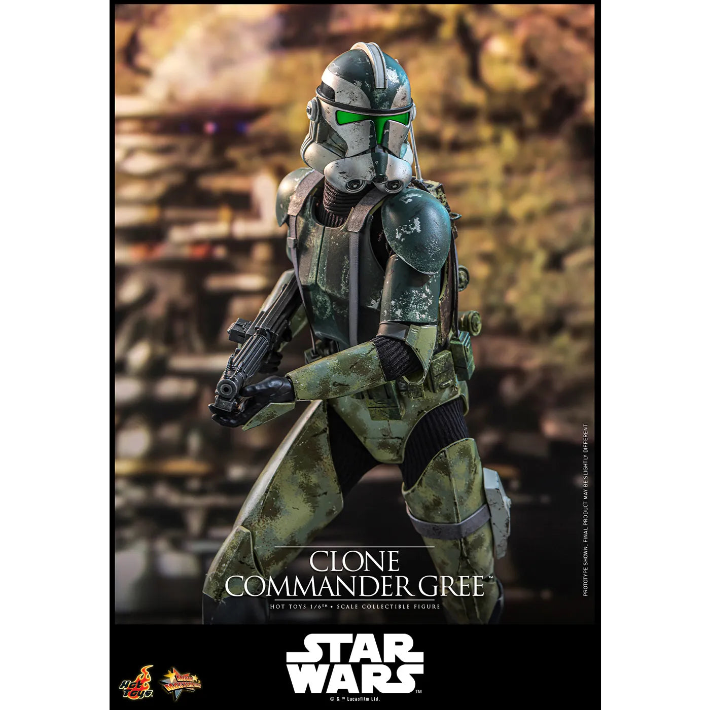 「スター・ウォーズ」1/6スケールフィギュア コマンダー・グリー(ムービーマスターピース スター・ウォーズ エピソード3/シスの復讐)