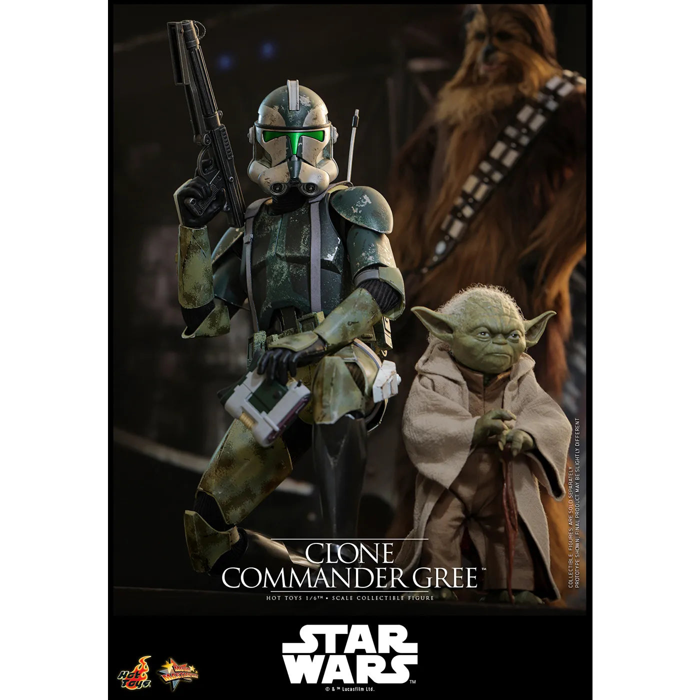 「スター・ウォーズ」1/6スケールフィギュア コマンダー・グリー(ムービーマスターピース スター・ウォーズ エピソード3/シスの復讐)