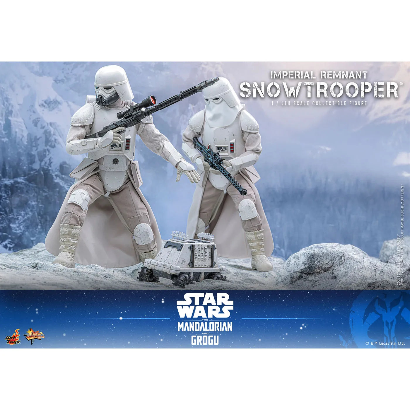 「スター・ウォーズ/マンダロリアン・アンド・グローグー」1/6スケールフィギュア インペリアル・レムナント スノートルーパー(ムービーマスターピース)