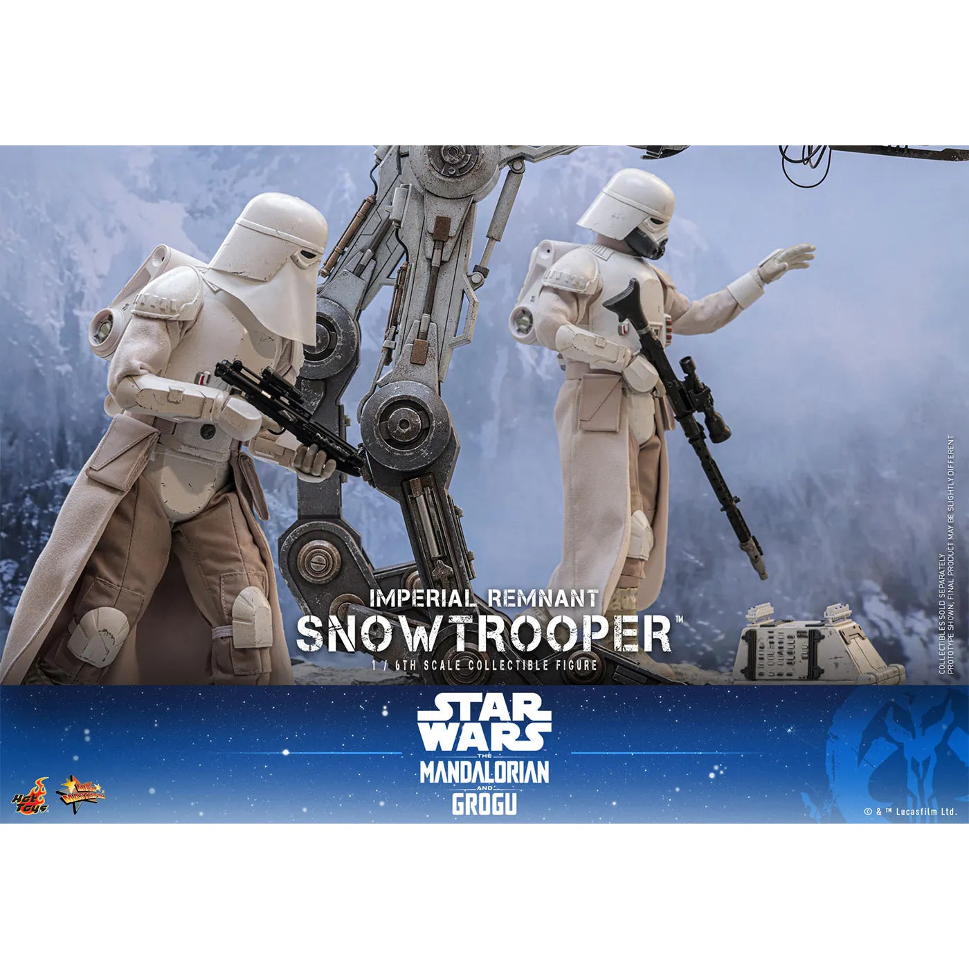 「スター・ウォーズ/マンダロリアン・アンド・グローグー」1/6スケールフィギュア インペリアル・レムナント スノートルーパー(ムービーマスターピース)