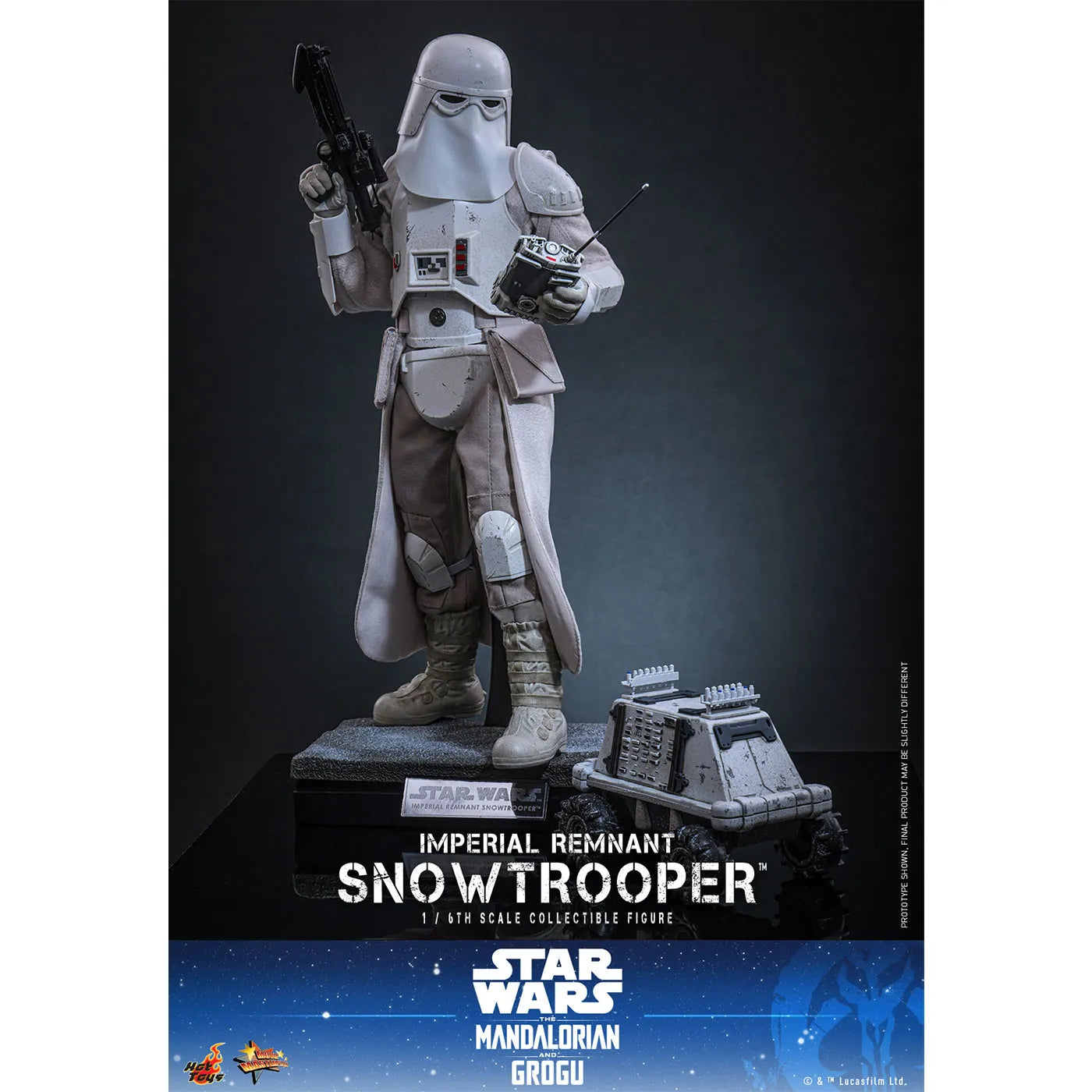 「スター・ウォーズ/マンダロリアン・アンド・グローグー」1/6スケールフィギュア インペリアル・レムナント スノートルーパー(ムービーマスターピース)