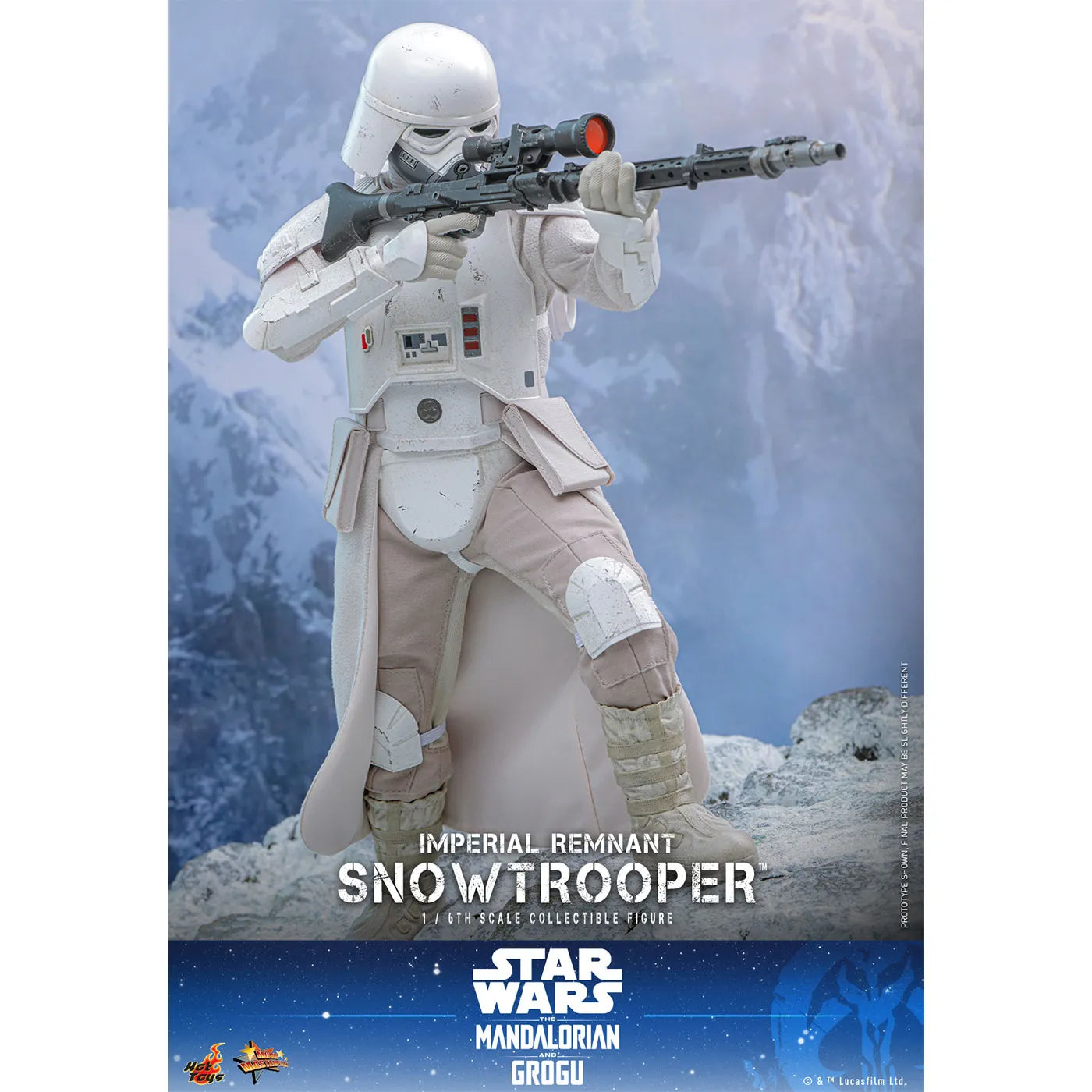 「スター・ウォーズ/マンダロリアン・アンド・グローグー」1/6スケールフィギュア インペリアル・レムナント スノートルーパー(ムービーマスターピース)