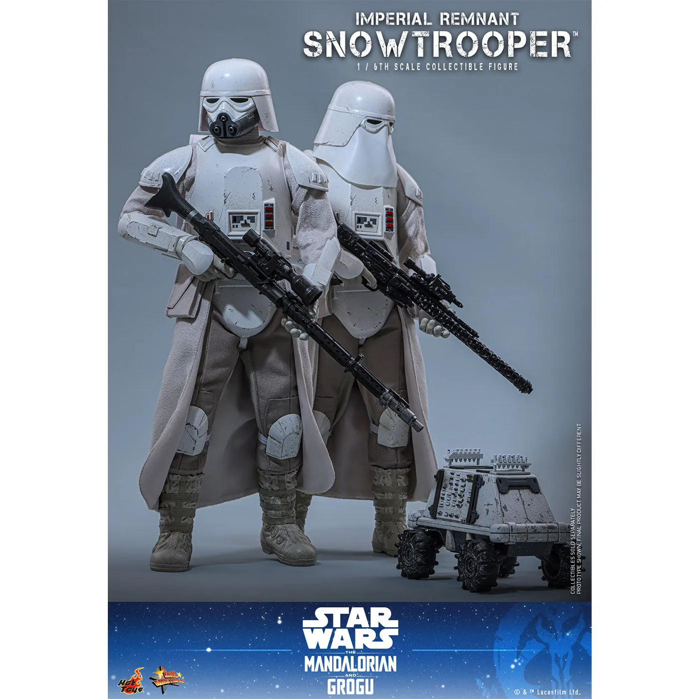 「スター・ウォーズ/マンダロリアン・アンド・グローグー」1/6スケールフィギュア インペリアル・レムナント スノートルーパー(ムービーマスターピース)