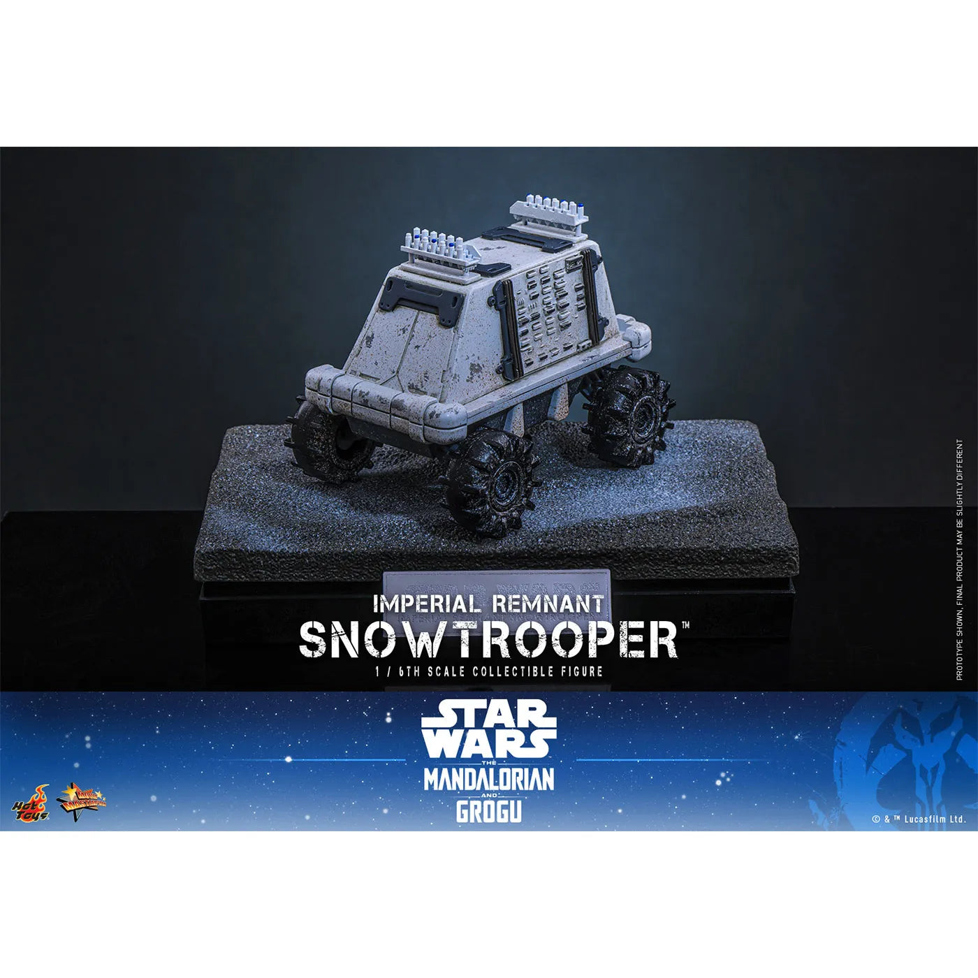 「スター・ウォーズ/マンダロリアン・アンド・グローグー」1/6スケールフィギュア インペリアル・レムナント スノートルーパー(ムービーマスターピース)