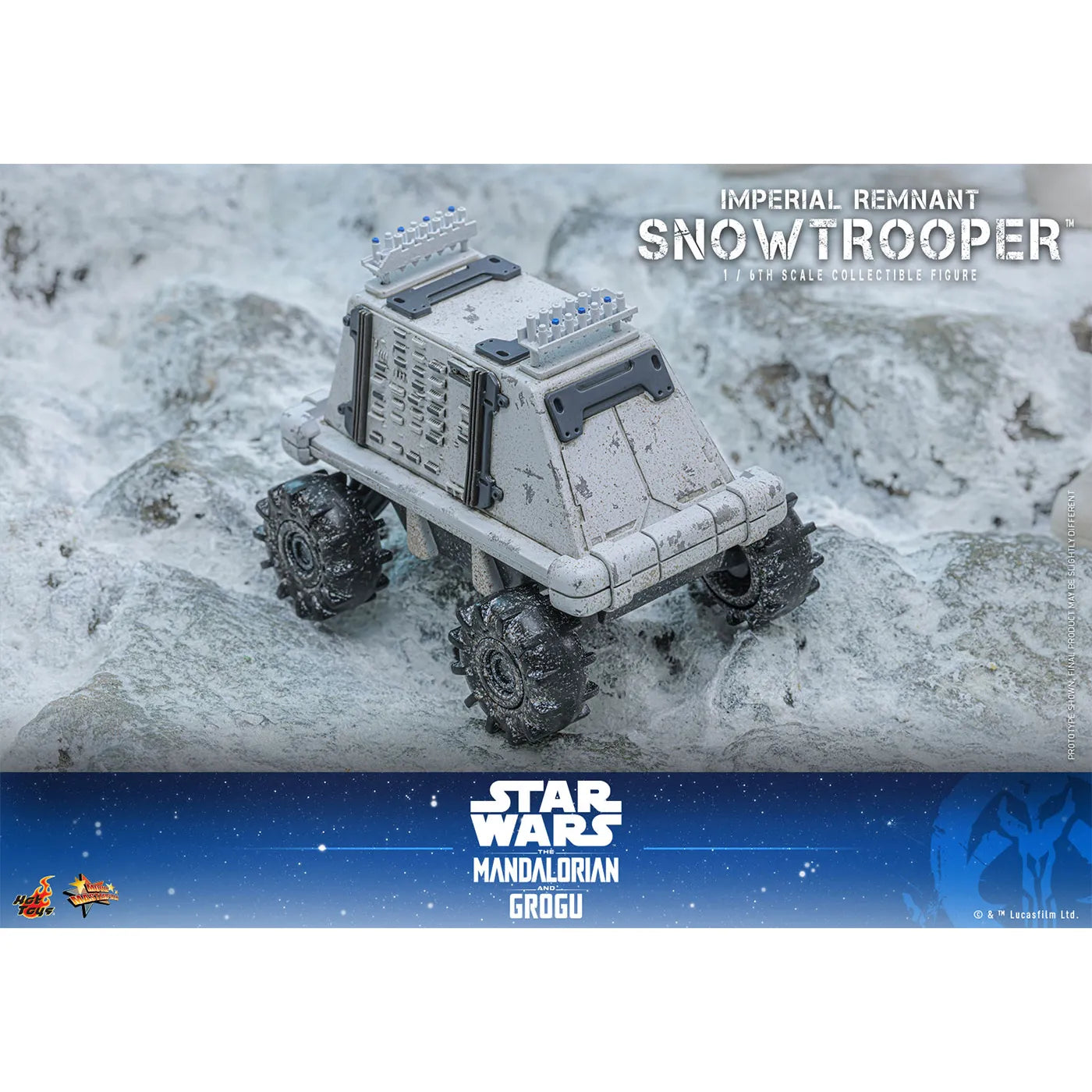 「スター・ウォーズ/マンダロリアン・アンド・グローグー」1/6スケールフィギュア インペリアル・レムナント スノートルーパー(ムービーマスターピース)