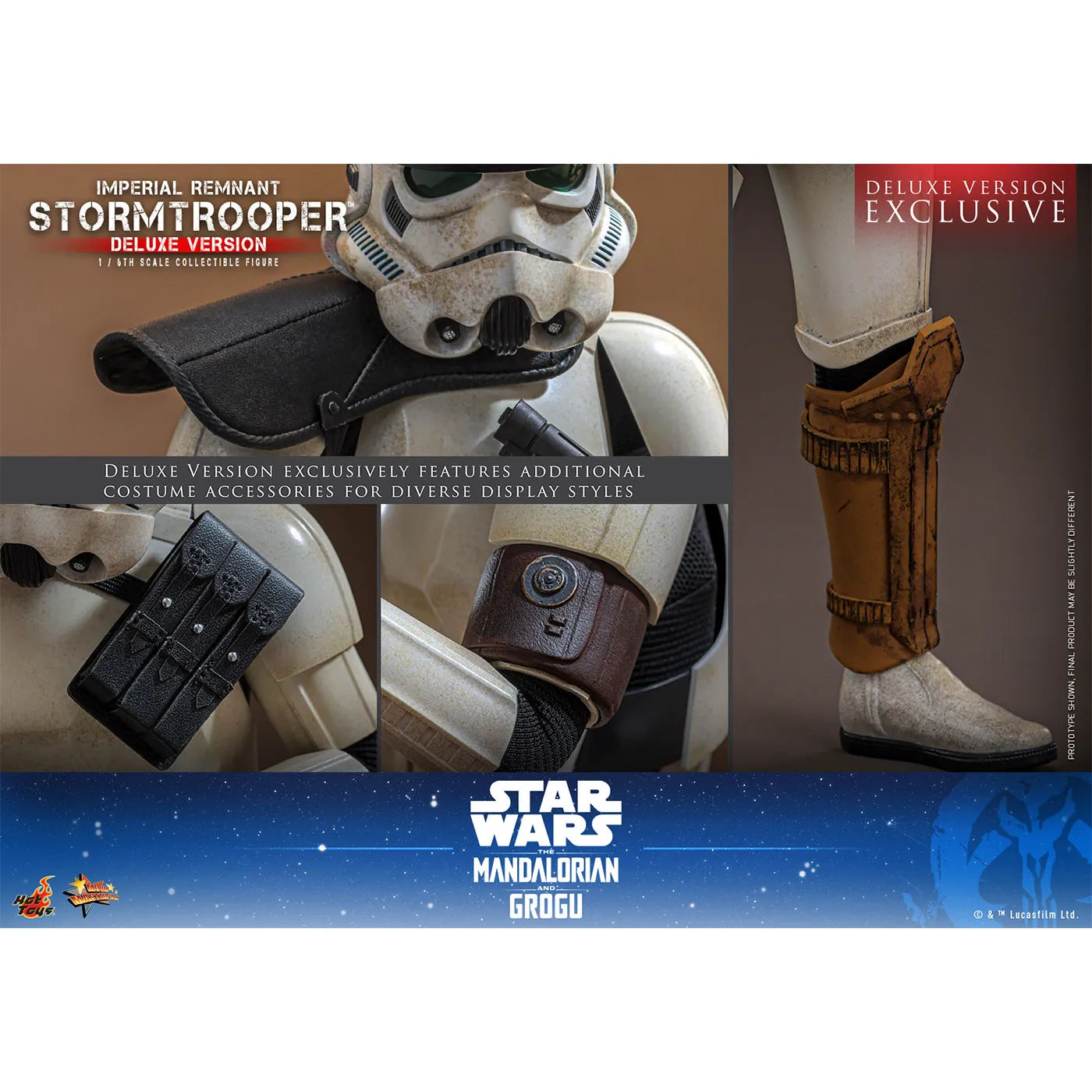 「スター・ウォーズ/マンダロリアン・アンド・グローグー」1/6スケールフィギュア インペリアル・レムナント ストームトルーパー デラックス版(ムービーマスターピース )