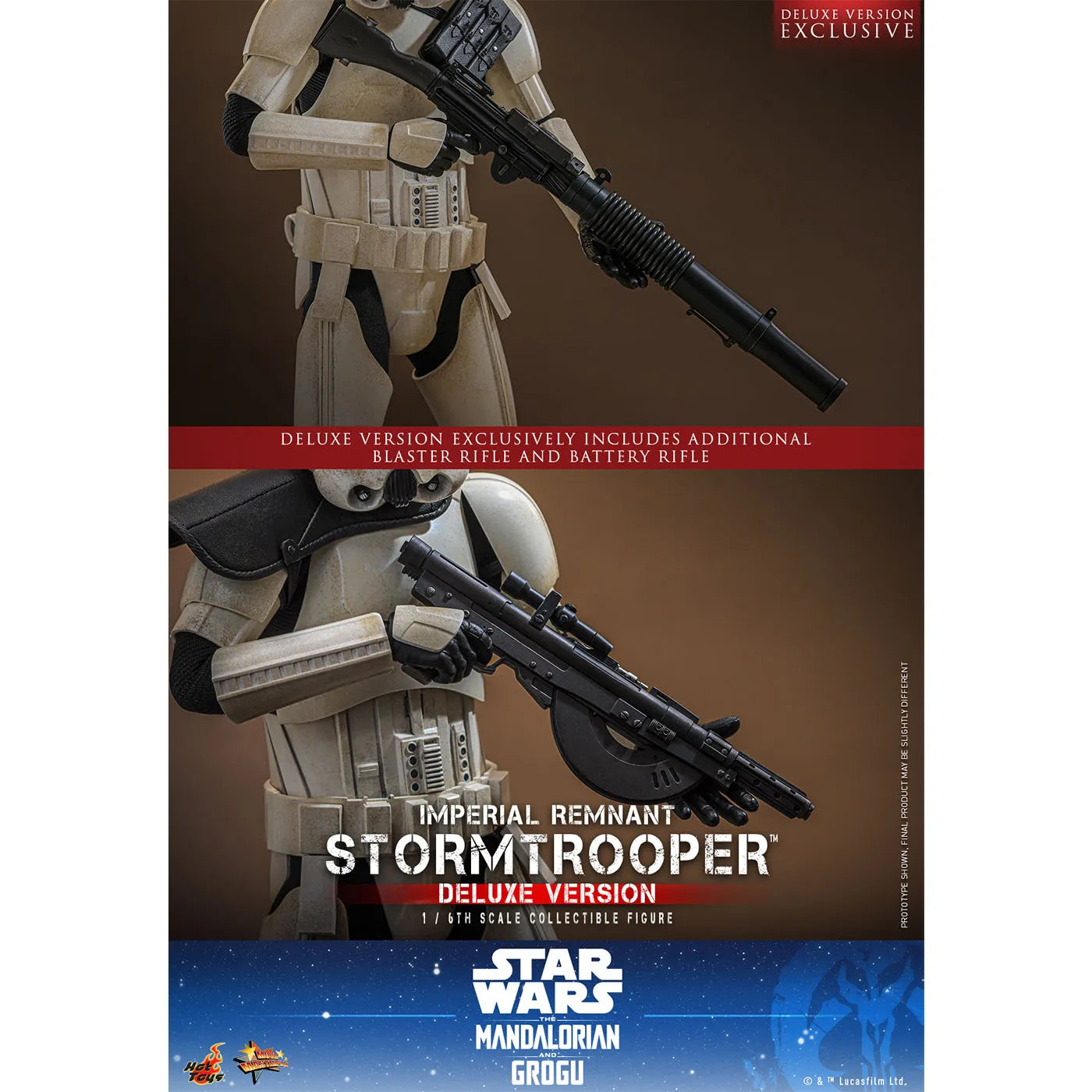 「スター・ウォーズ/マンダロリアン・アンド・グローグー」1/6スケールフィギュア インペリアル・レムナント ストームトルーパー デラックス版(ムービーマスターピース )
