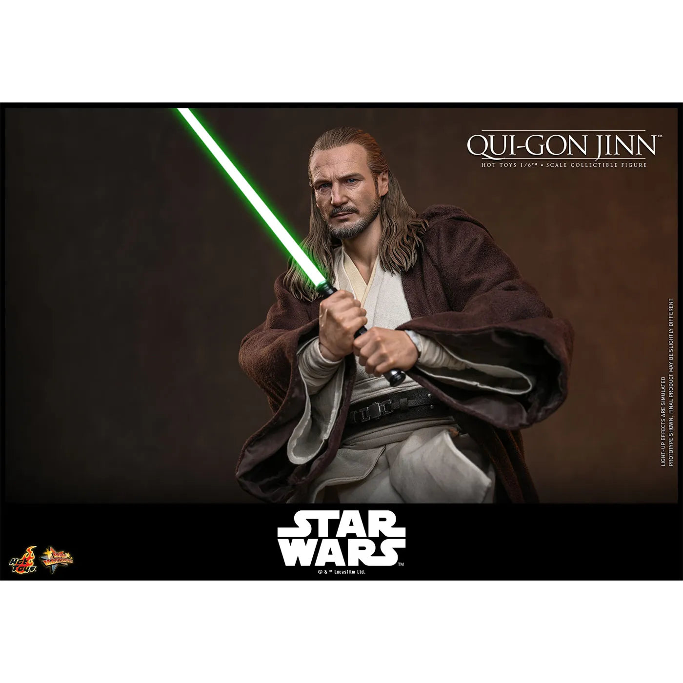 「スター・ウォーズ」1/6スケールフィギュア クワイ=ガン・ジン(2.0版)(エピソード1/ファントム・メナス ムービー・マスターピース)