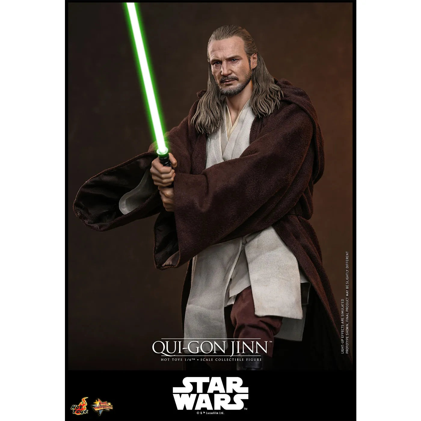 「スター・ウォーズ」1/6スケールフィギュア クワイ=ガン・ジン(2.0版)(エピソード1/ファントム・メナス ムービー・マスターピース)