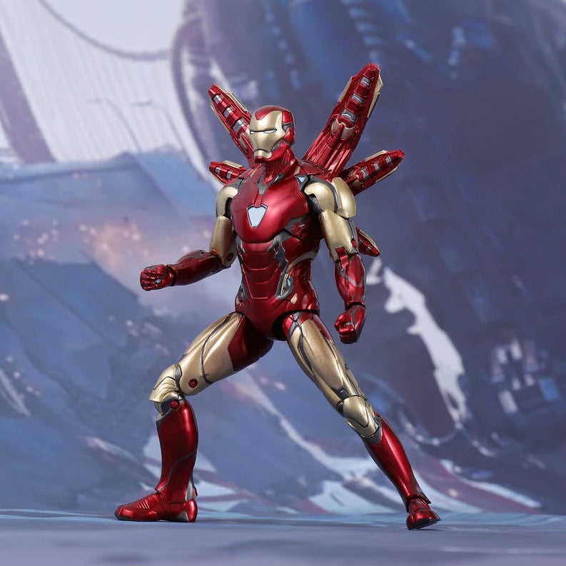 マーベル 映画「アベンジャーズ/エンドゲーム」アイアンマン MK85(7インチ Cシリーズ、ライトスタンド付き)