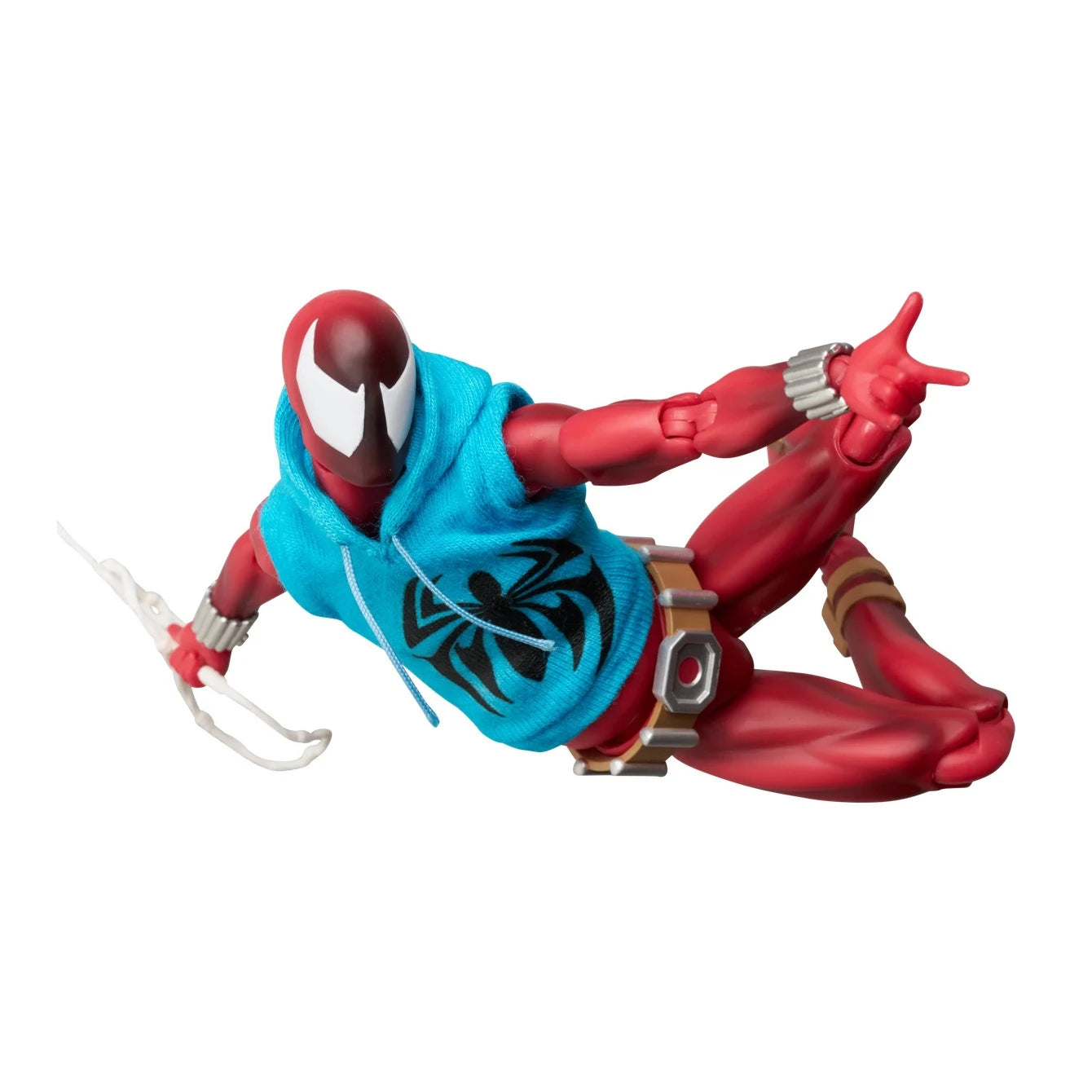「マーベル」スカーレットスパイダーマン フィギュア(MAFEX スカーレットスパイダーマン コミック Ver.)